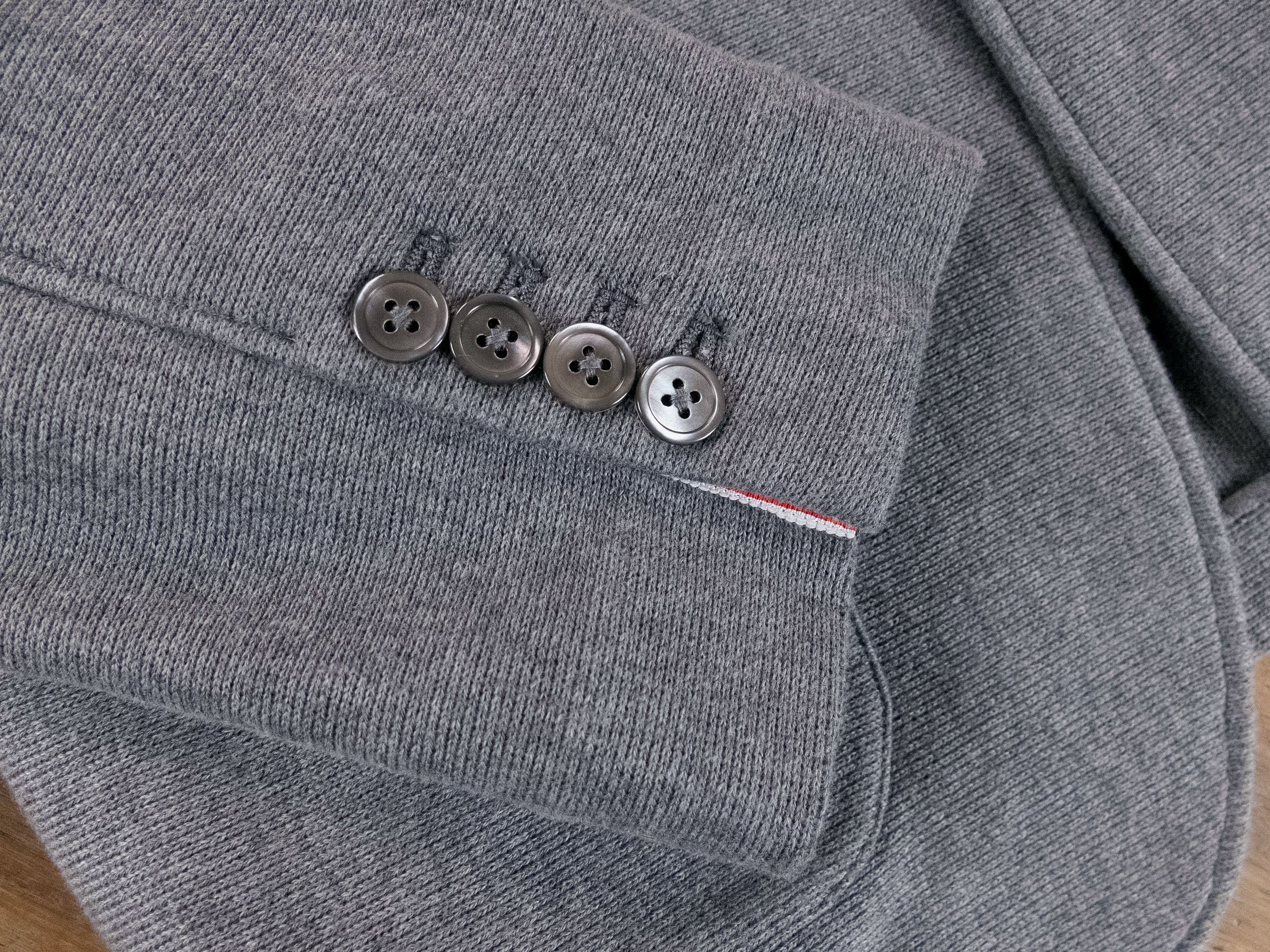 Thom Browne THOM BROWNE gray double face knit cotton Sack jacket Medium Size US M / EU 48-50 / 2 - 8 Thumbnail
