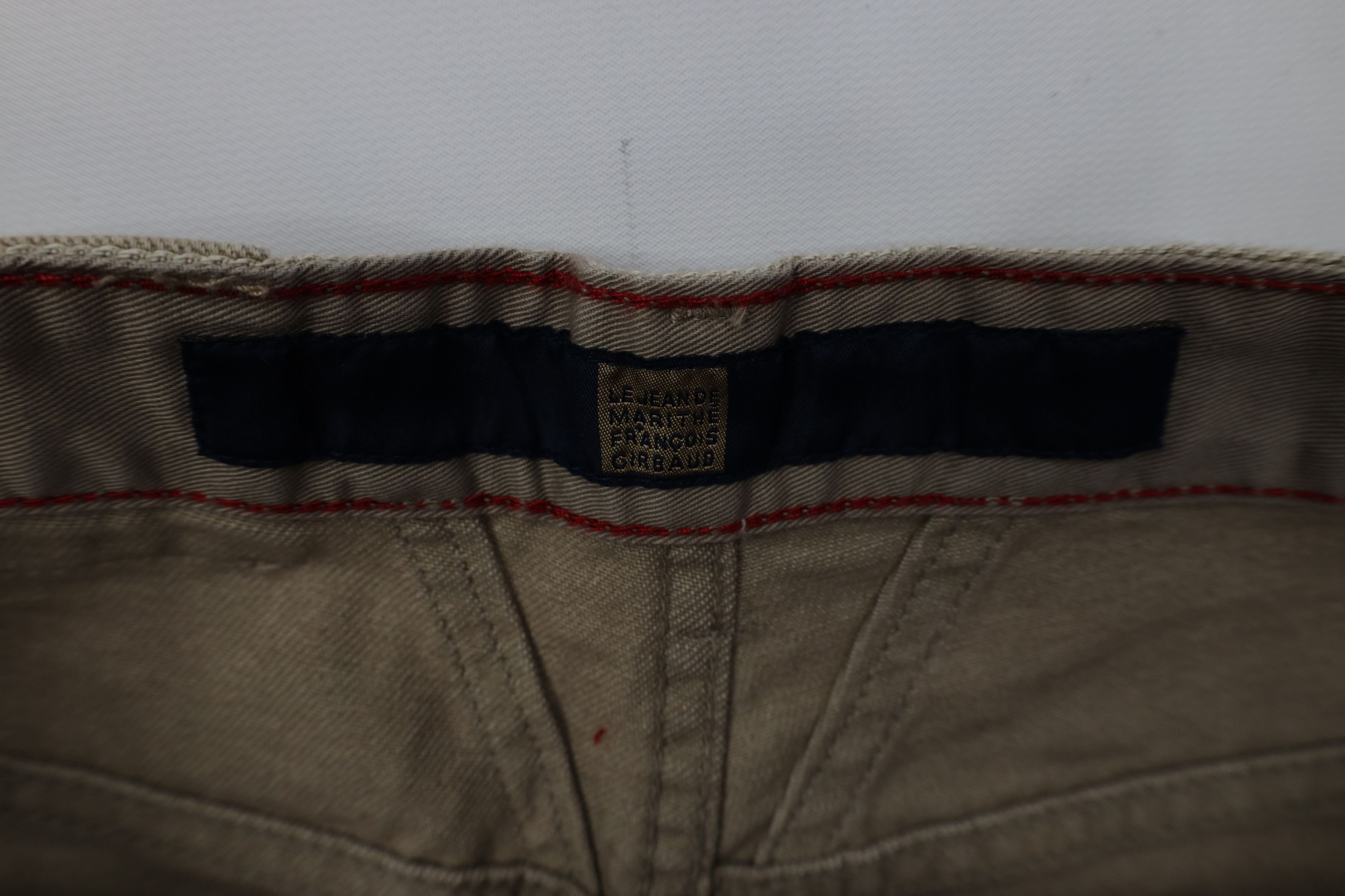 Marithe + Francois Girbaud Deadstock Vintage 90s Marithe Francois Girbaud Denim Shorts Size US 32 / EU 48 - 9 Thumbnail
