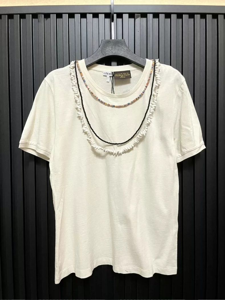 Loewe LOEWE Beach resort style short-sleeve Polo shirt - dmc Size US L / EU 52-54 / 3 - 1 Thumbnail