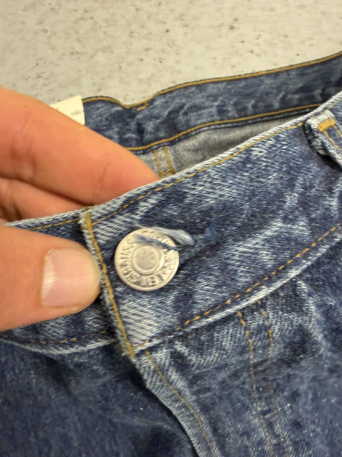 Levi's Vintage Clothing Vintage Levi’s Dead Stock 501 Jeans Size US 36 / EU 52 - 19 Thumbnail