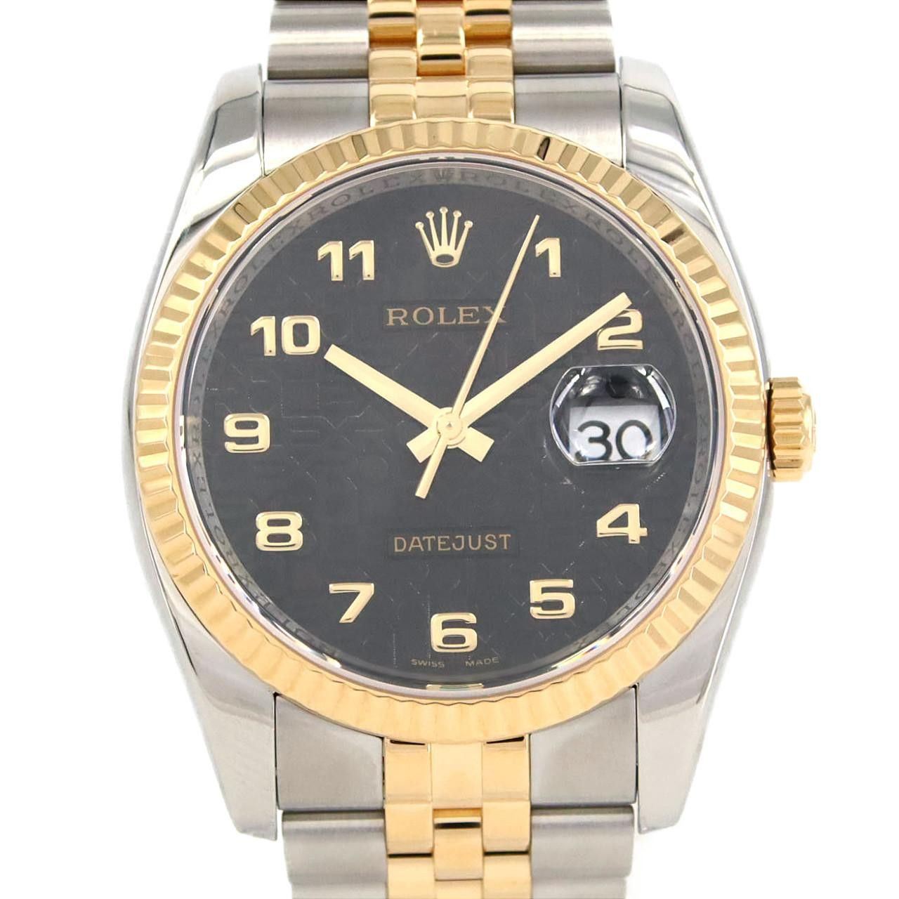 Rolex Rolex Rolex Datejust Stainless Steel x Yellow Gold Metal Automatic 116233 DUTY FREE for USA Size ONE SIZE - 1 Thumbnail