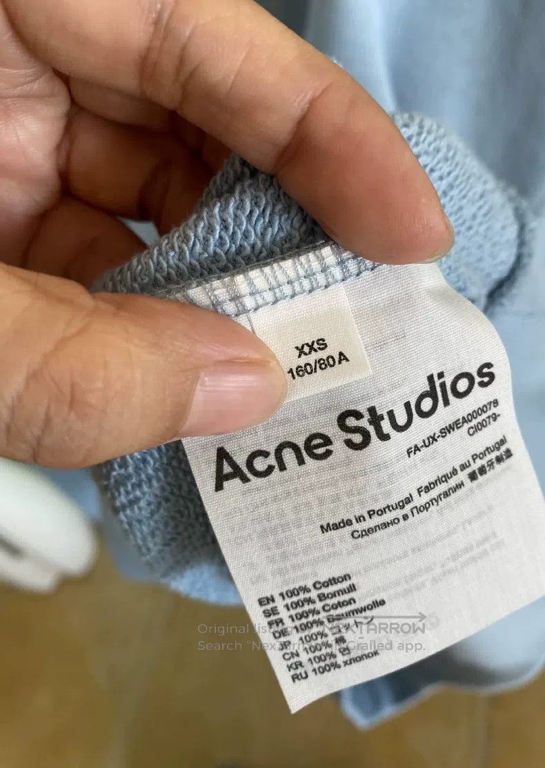Acne Studios Acne Studios Hooded Sweatshirt Size XXS / US 00 / IT 34 - 5 Thumbnail