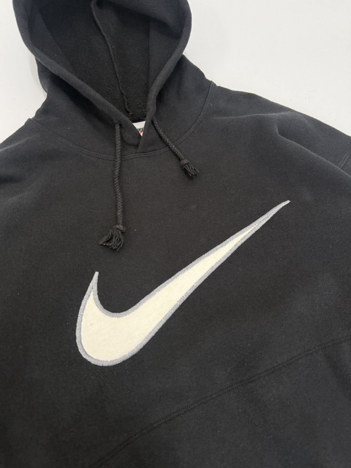 Nike 🔥90's Vintage Nike Swoosh Big Logo Hoodies Size US M / EU 48-50 / 2 - 5 Thumbnail