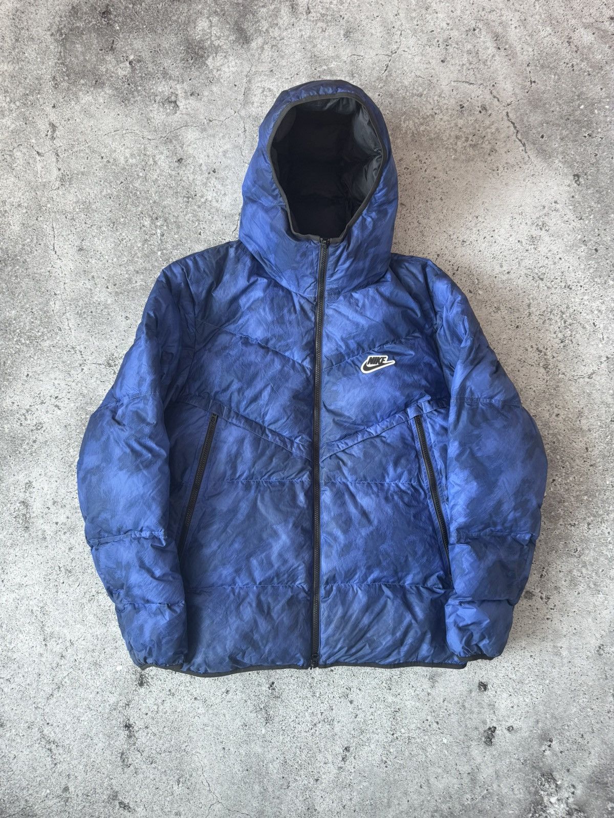 Nike Nike Down Jacket Puffer Drill Drip Big Swoosh Size US XL / EU 56 / 4 - 1 Thumbnail