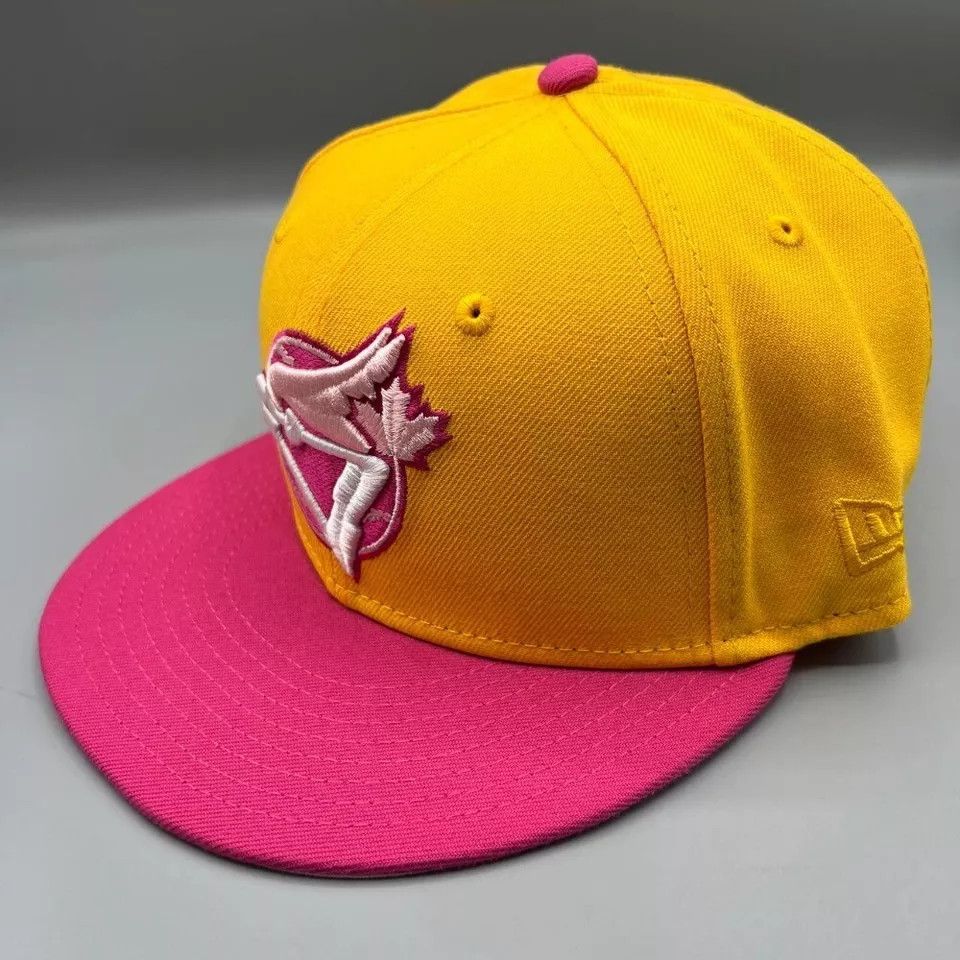 New Era Toronto Blue Jays Hat Men 7 1/8 59Fifty New Era Fitted Cap Size ONE SIZE - 7 Thumbnail
