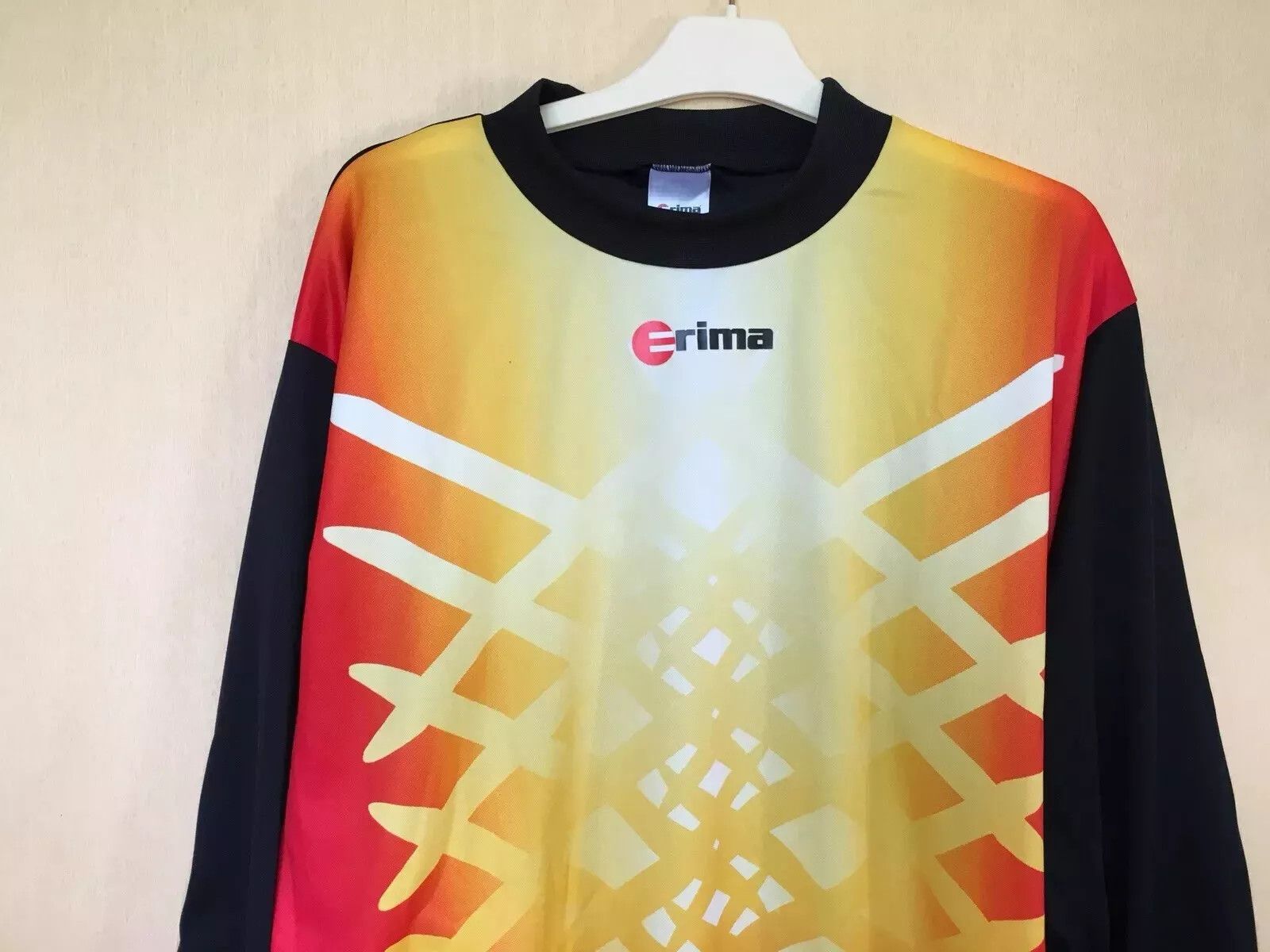 Erima VINTAGE 1990s ERIMA GOALKEEPER #1 JERSEY GK SOCCER SHIRT Size US XL / EU 56 / 4 - 3 Thumbnail