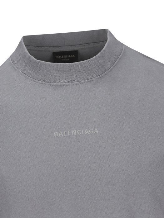Balenciaga o1s1wg110126 Back Reflective T-Shirt Medium Fit in Grey Size US S / EU 44-46 / 1 - 3 Thumbnail