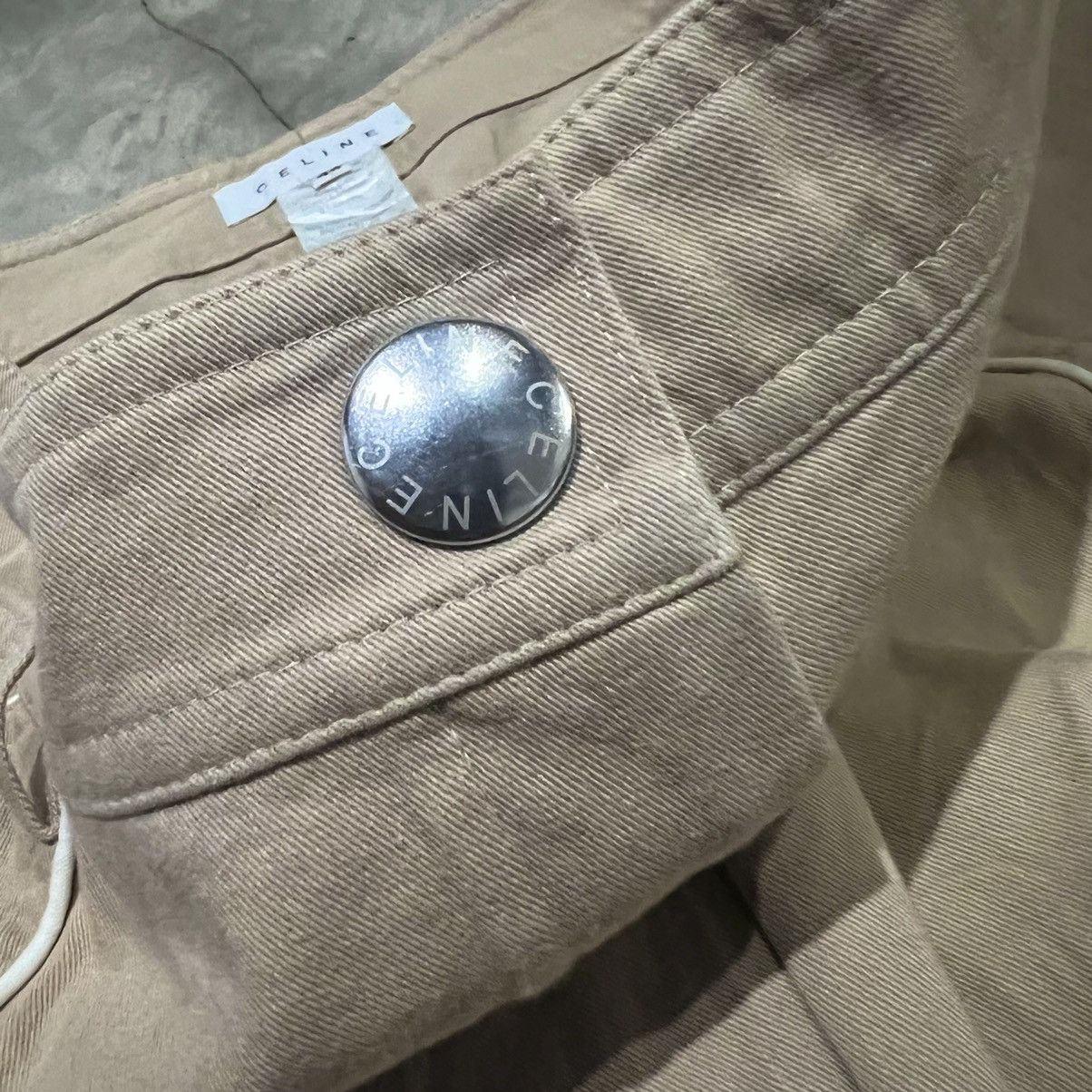 Celine Celine Fatigue Bottom Leg Zip Pants Size US 33 - 6 Thumbnail
