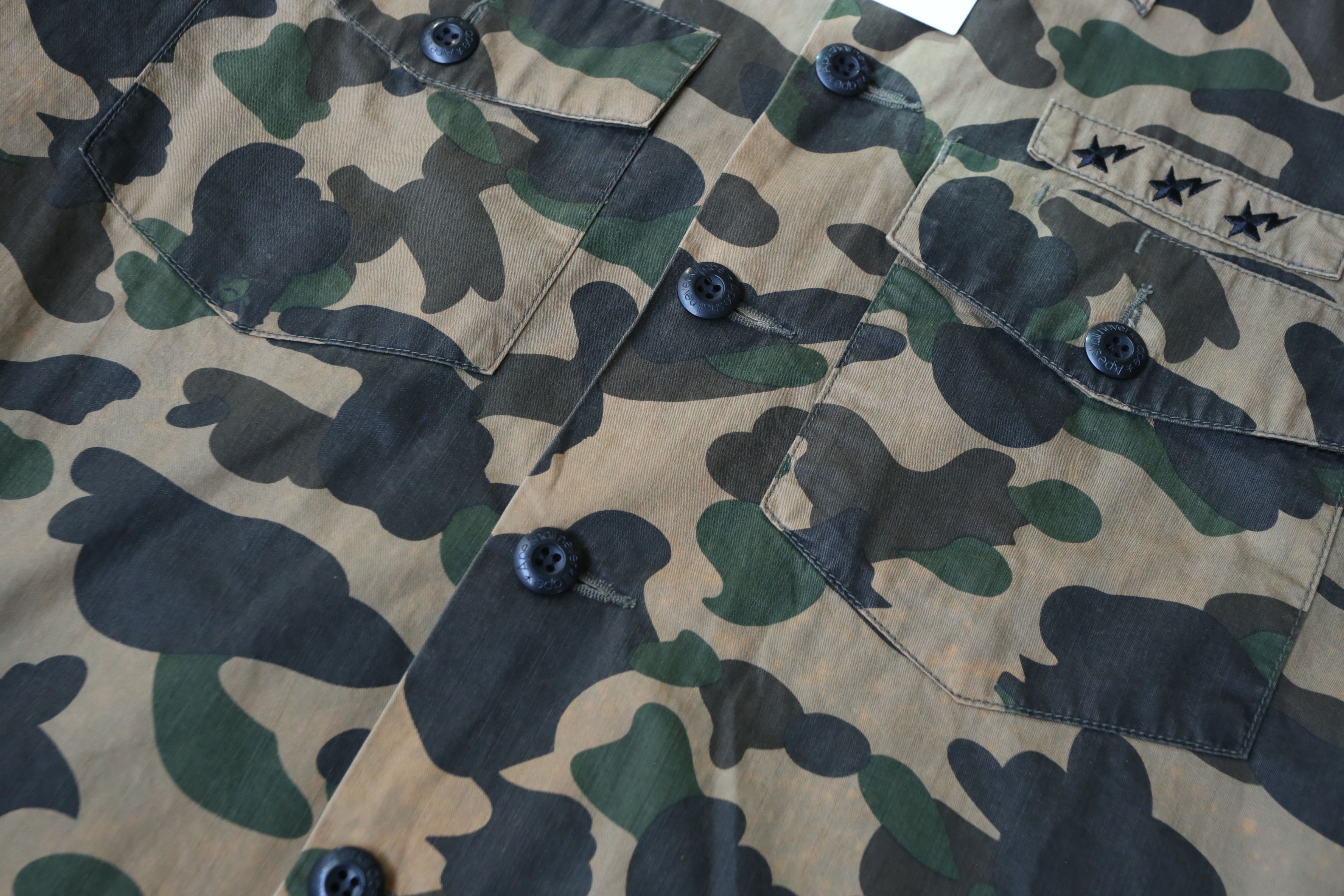 Bape Bape - 1st Camo Military Jacket Size US M / EU 48-50 / 2 - 6 Thumbnail
