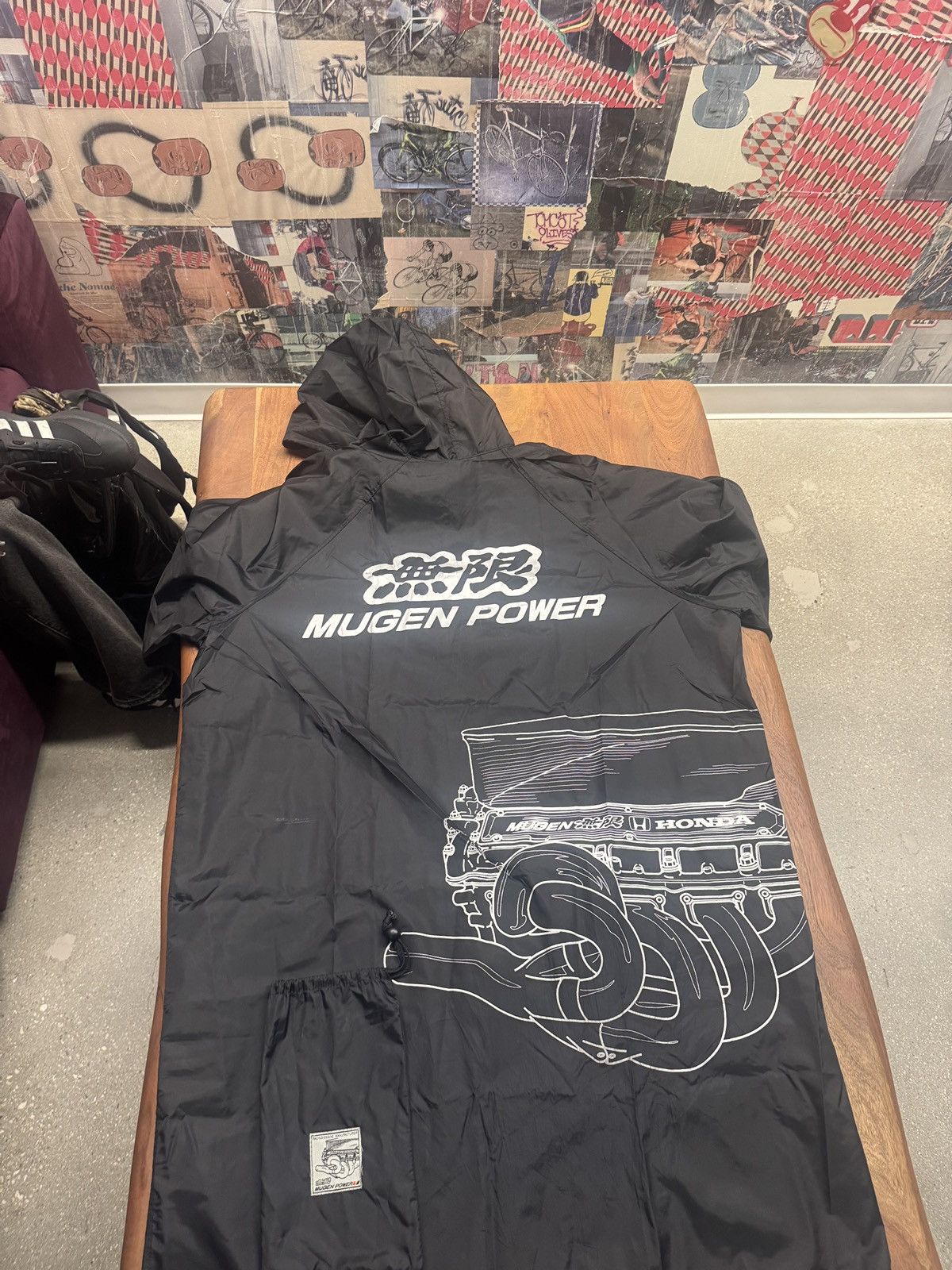 Japanese Brand Rare Mugen Pancho Size ONE SIZE - 3 Thumbnail