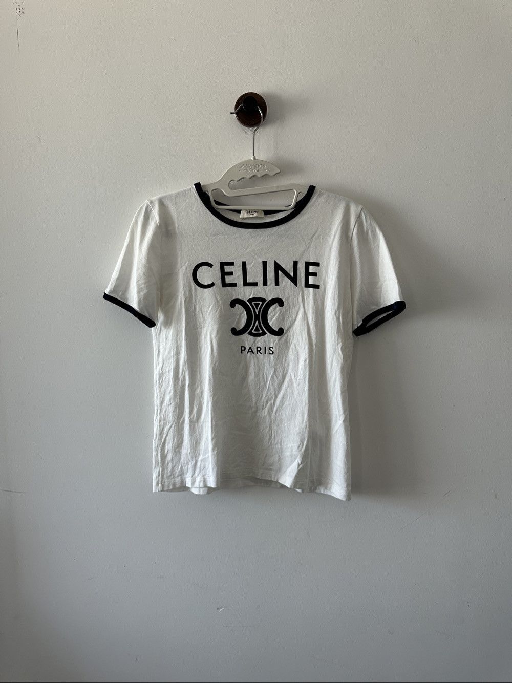 Celine CELINE Logo Print T-Shirt Size XS Size US XS / EU 42 / 0 - 1 Thumbnail