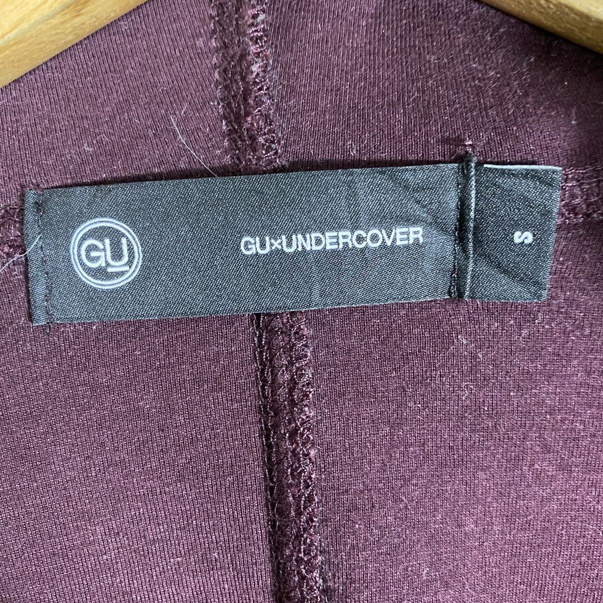 GU × Undercover Japanese Brand X Undercover Hoodie Fleece Zipper Jacket Size US S / EU 44-46 / 1 - 7 Thumbnail