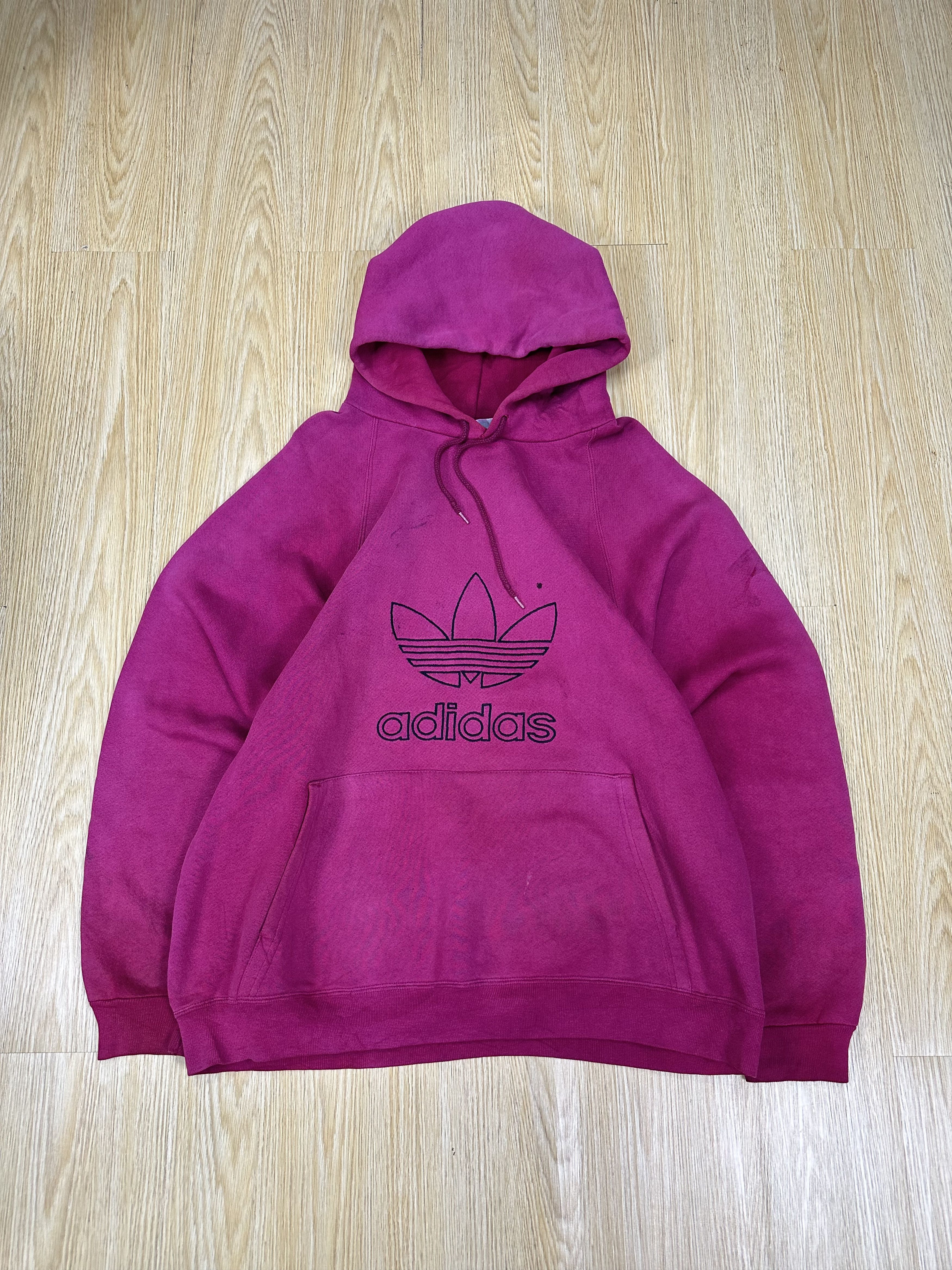 Adidas Rare Adidas Equipment Made in Usa Vintage Hoodie Z217 Size US M / EU 48-50 / 2 - 1 Thumbnail