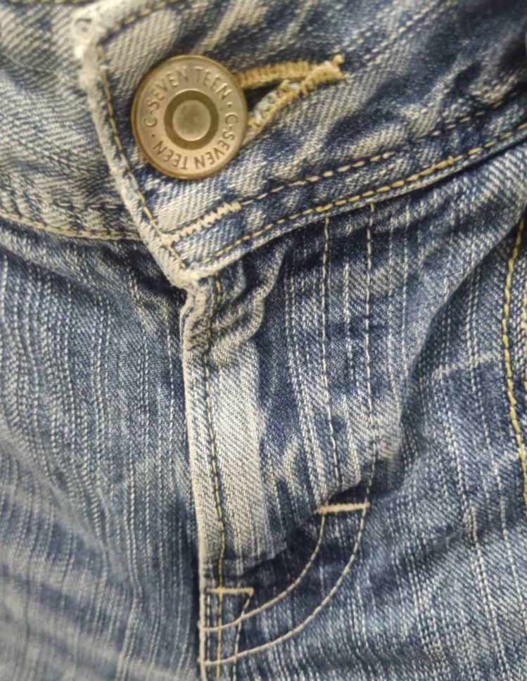If Six Was Nine × Japanese Brand × Seven 7 💥BEST OFFER💥C SEVENTEEN BOOTCUT DISTRESSED DENIM Size 30" / US 8 / IT 44 - 9 Thumbnail