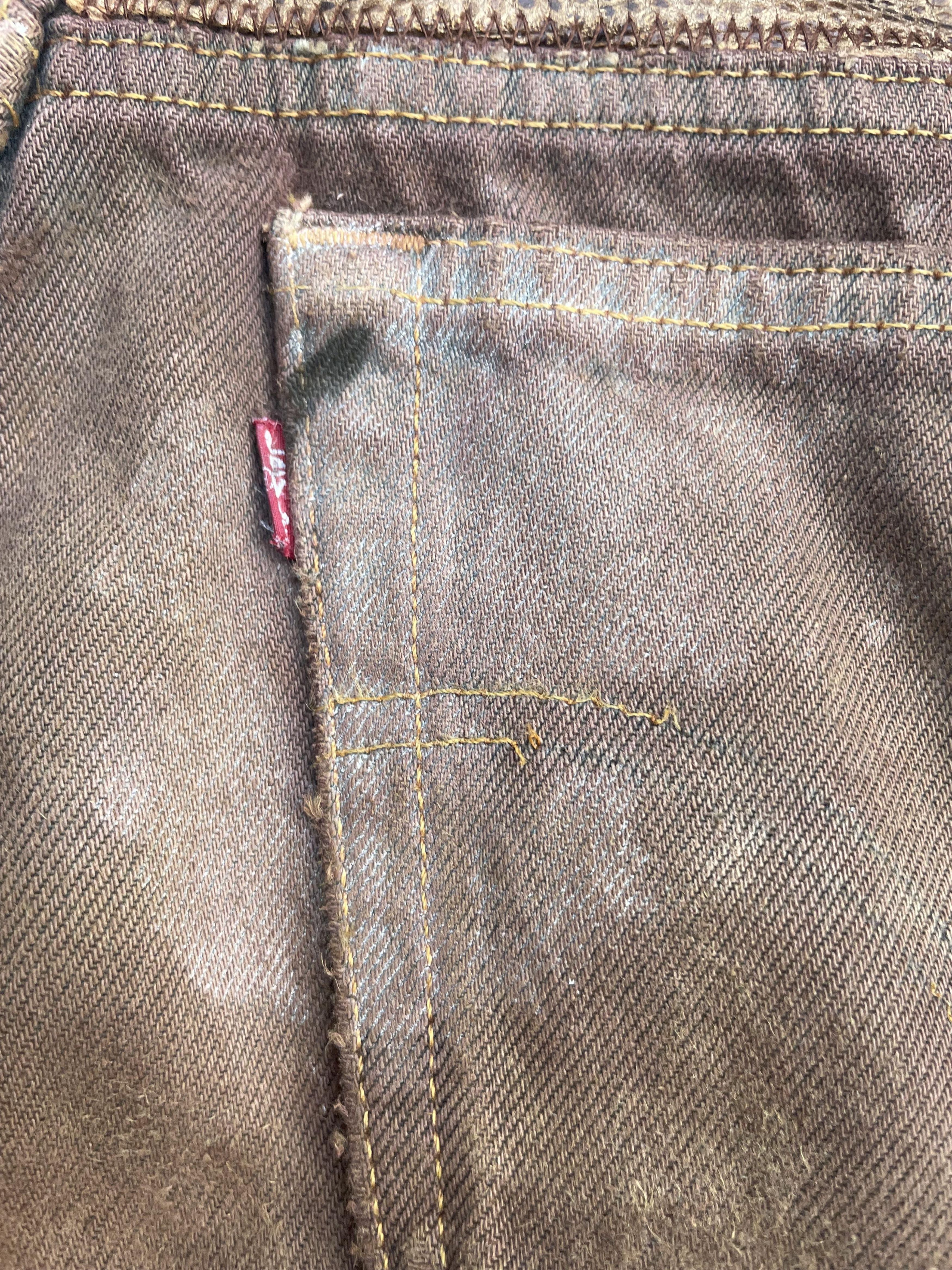 Levi's Vintage Levis 501 e X Barneys Custom Denim Size US 30 / EU 46 - 13 Thumbnail
