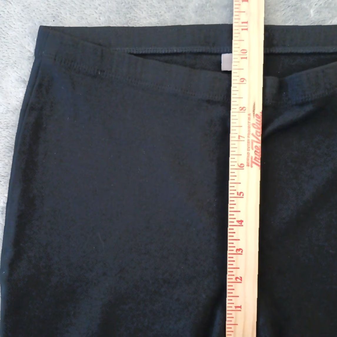 J. Jill J.Jill Pants Womens Small Black Skinny Pull On Stretch Ankle 30x26 Mid Rise Size 28" / US 6 / IT 42 - 4 Thumbnail