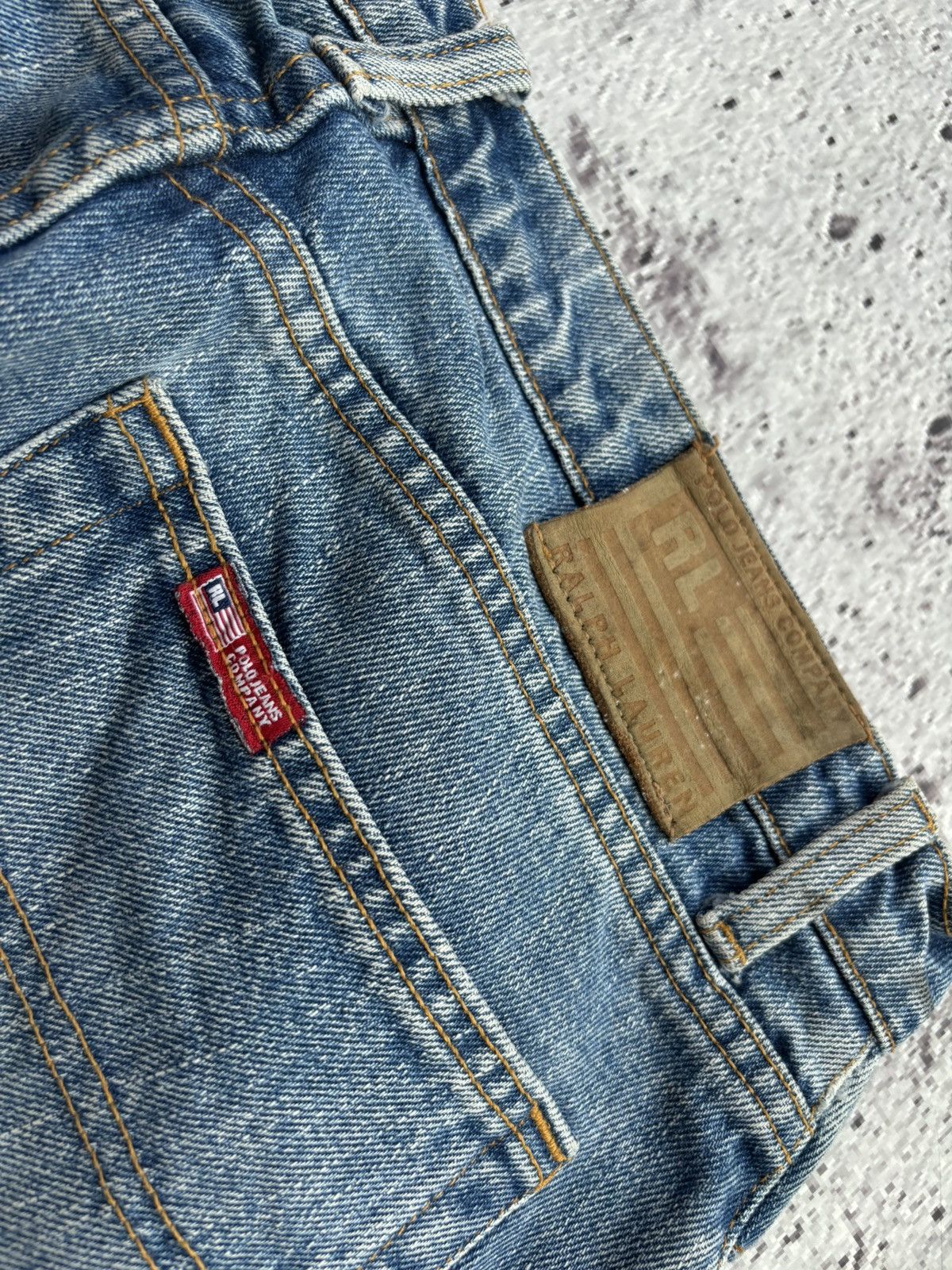 RRL Ralph Lauren Vintage Polo jeans company Ralph lauren denim Size US 35 - 8 Thumbnail