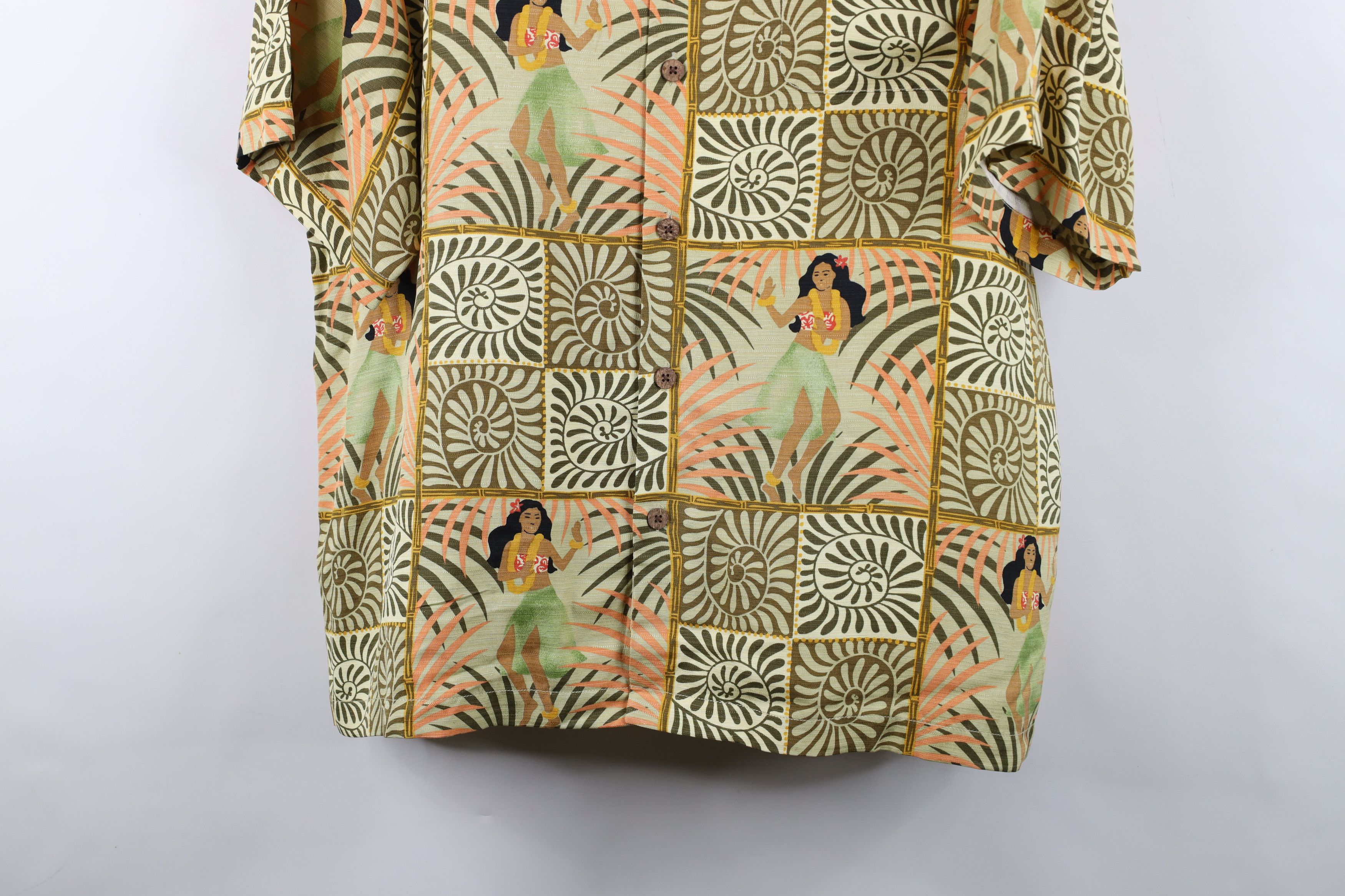 Tommy Bahama Vintage 90s Tommy Bahama Hawaiian Looped Collar Button Shirt Size US XL / EU 56 / 4 - 3 Thumbnail