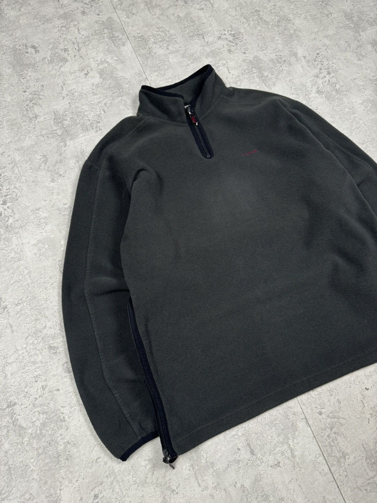 Nike Vintage Nike Y2K Fleece Sweatshirt 1/4 Zip Size M Size US M / EU 48-50 / 2 - 2 Thumbnail