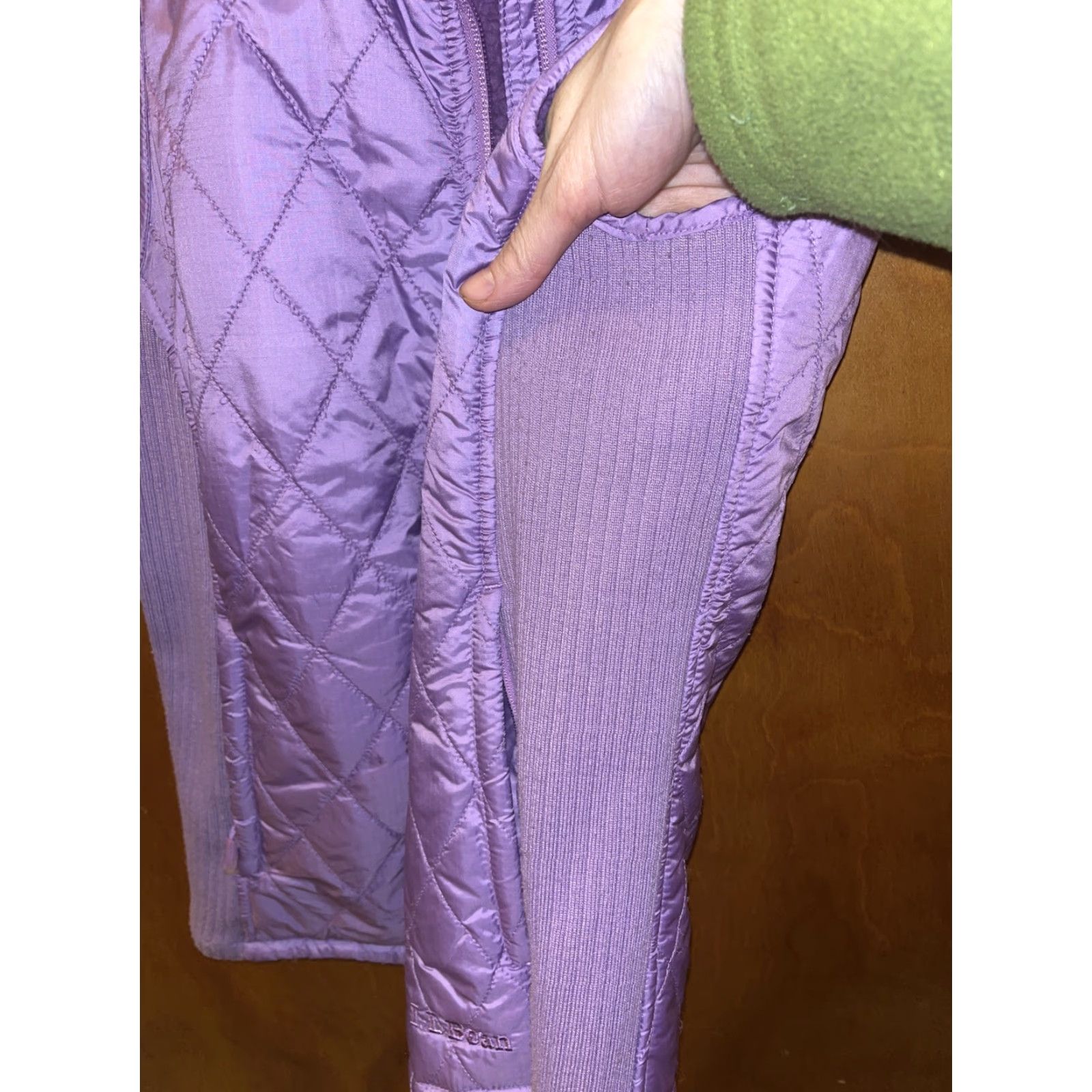 Vintage VINTAGE L.L. BEAN WOMENS VEST XS FALL SPRING WINTER Fleece Lined ZIPPER Casual Outdoor Maine Purple Size XS / US 0-2 / IT 36-38 - 4 Thumbnail