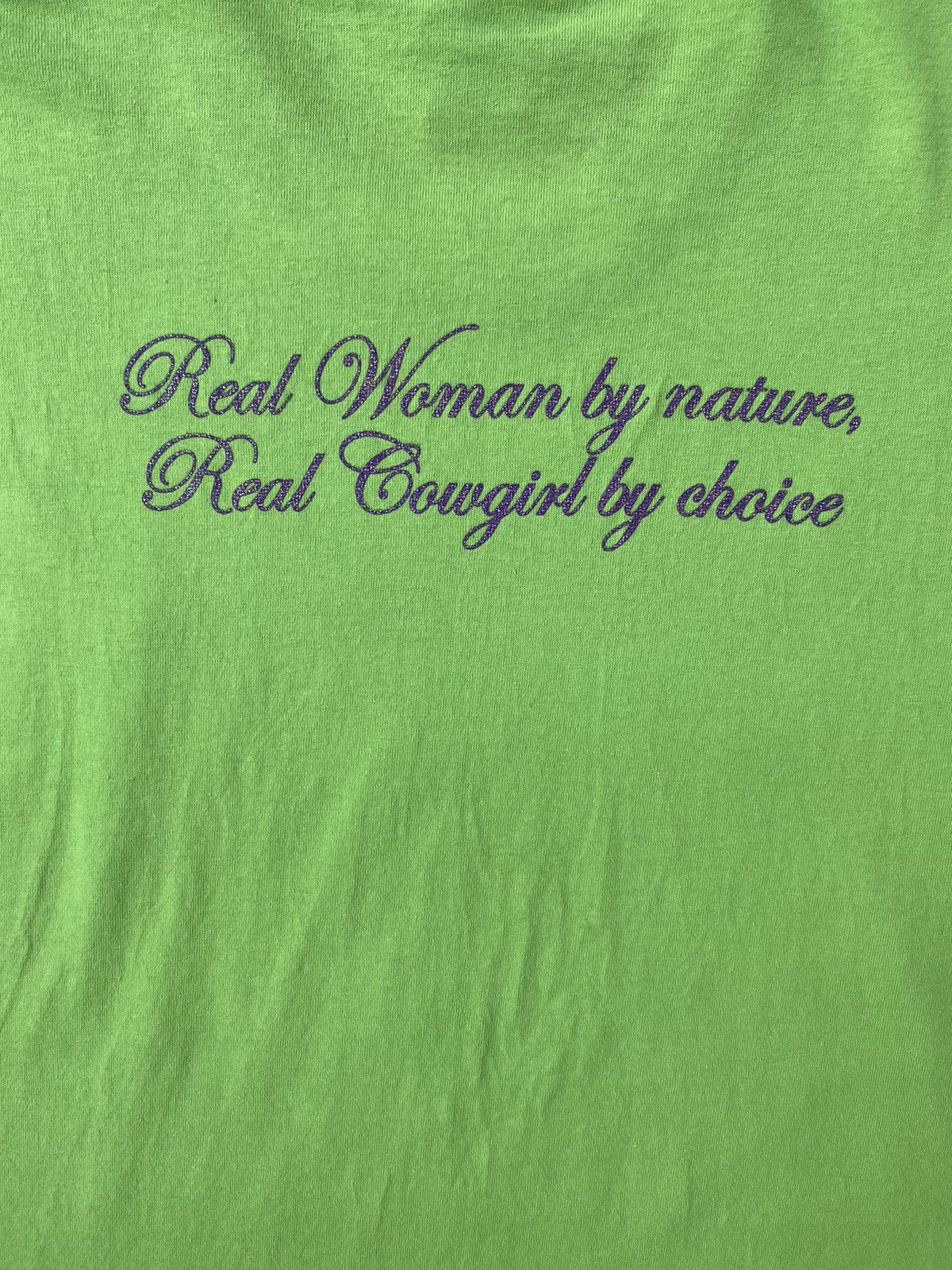 Vintage Rare🔥Vintage Y2k Cowgirls Tees Size US XXL / EU 58 / 5 - 4 Thumbnail