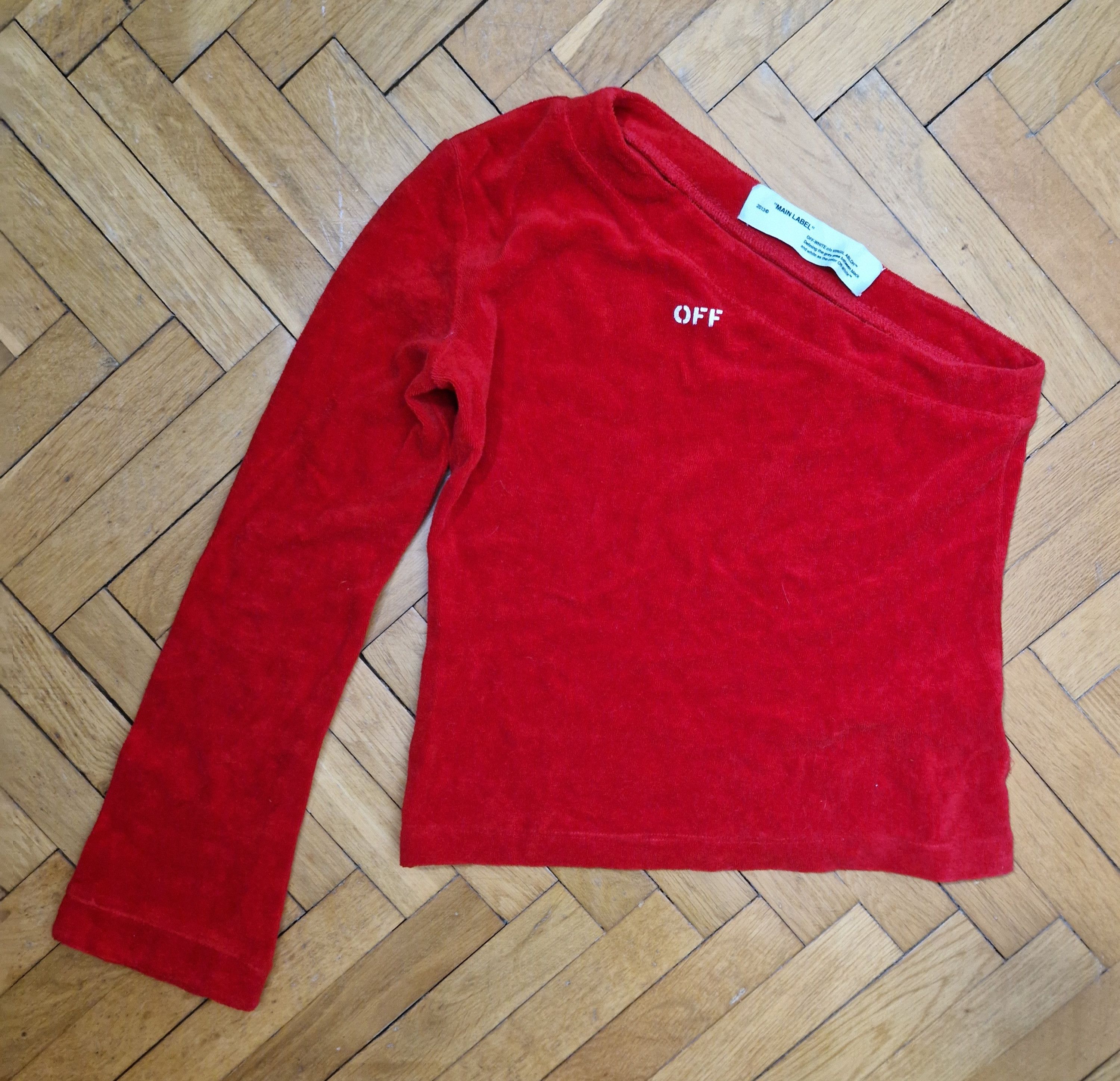 Off-White Off-White c/o Virgil Abloh 2013 og off shoulder top Size M / US 6-8 / IT 42-44 - 1 Thumbnail