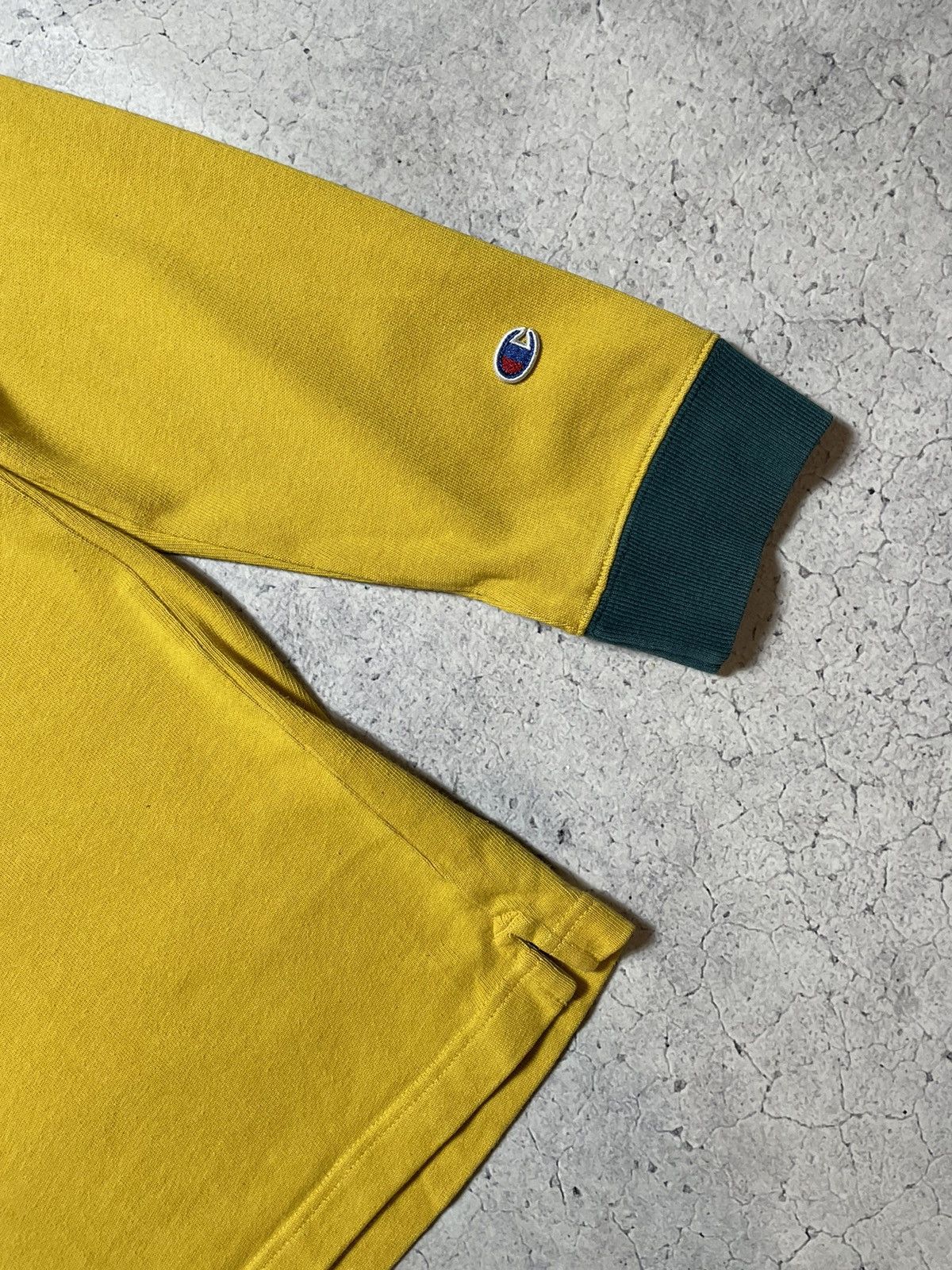 Champion × Vintage Vintage 90s Rugby Longsleeve Champion Big Logo Retro Hype Size US XL / EU 56 / 4 - 4 Thumbnail