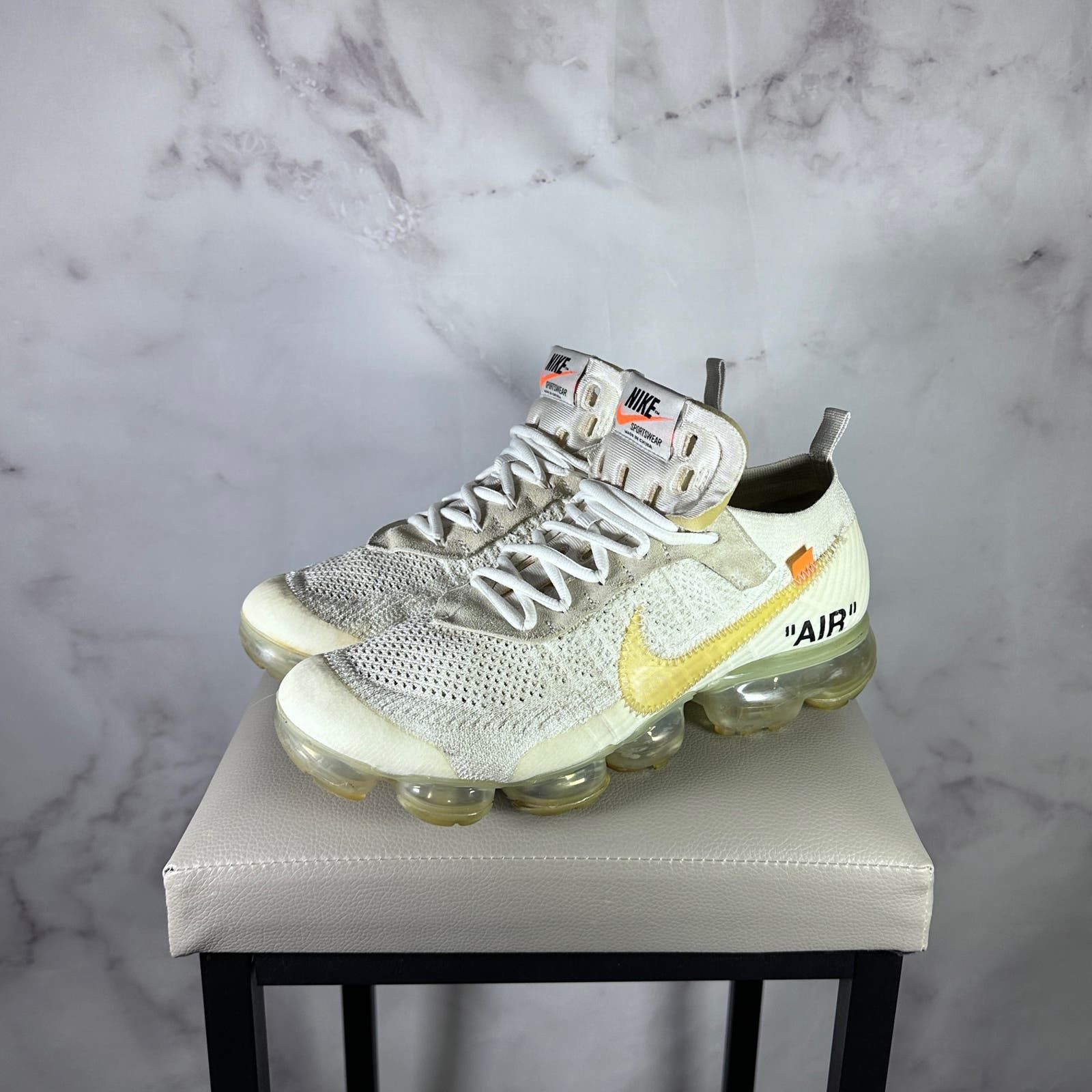 image of Nike x Off White Vapormax Off-White Shoes, Men's (Size 9)