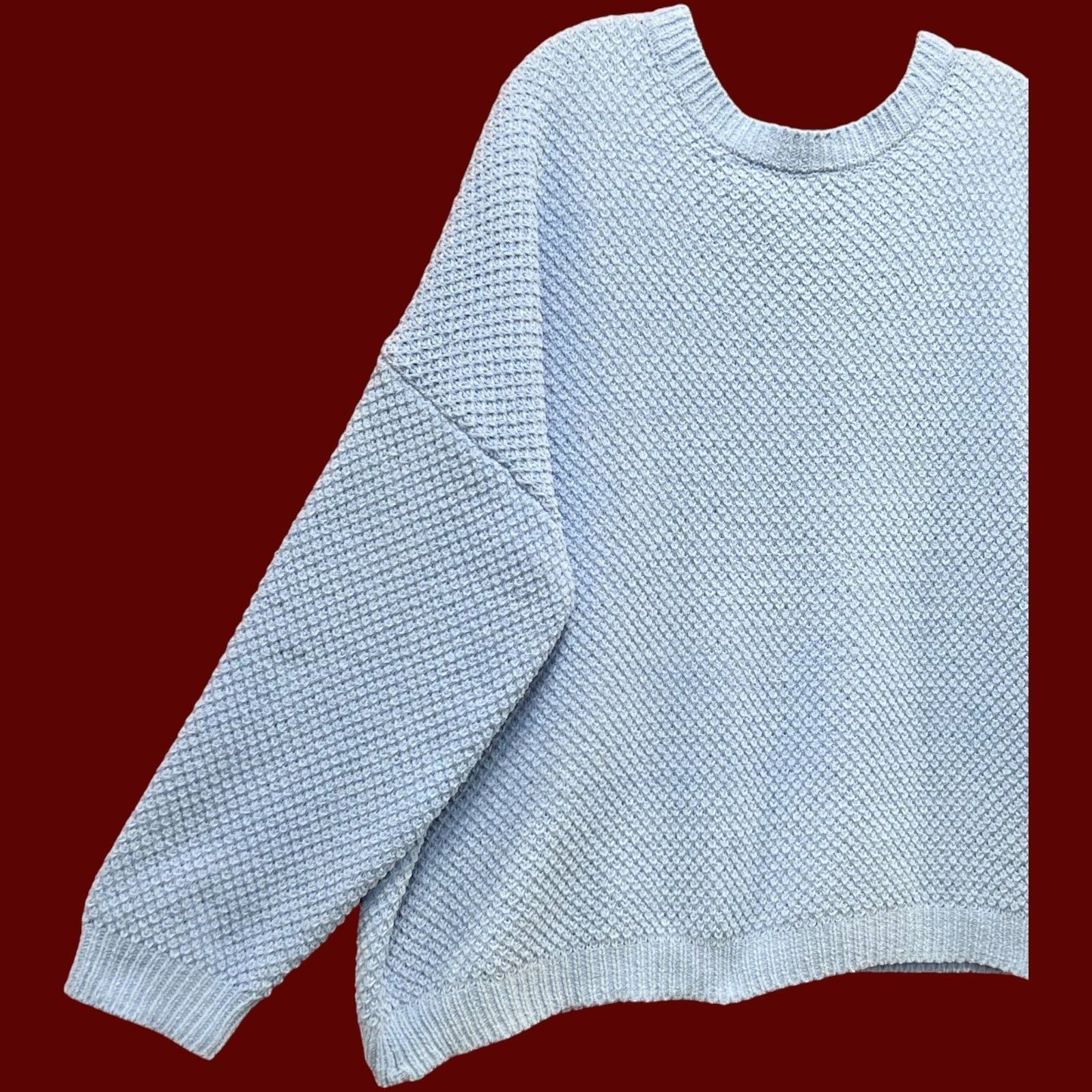 Other Rue + - Women's Long Sleeve Round Neck Crochet Sweater - Lig Size XXL / US 16-18 / IT 52-54 - 11 Thumbnail