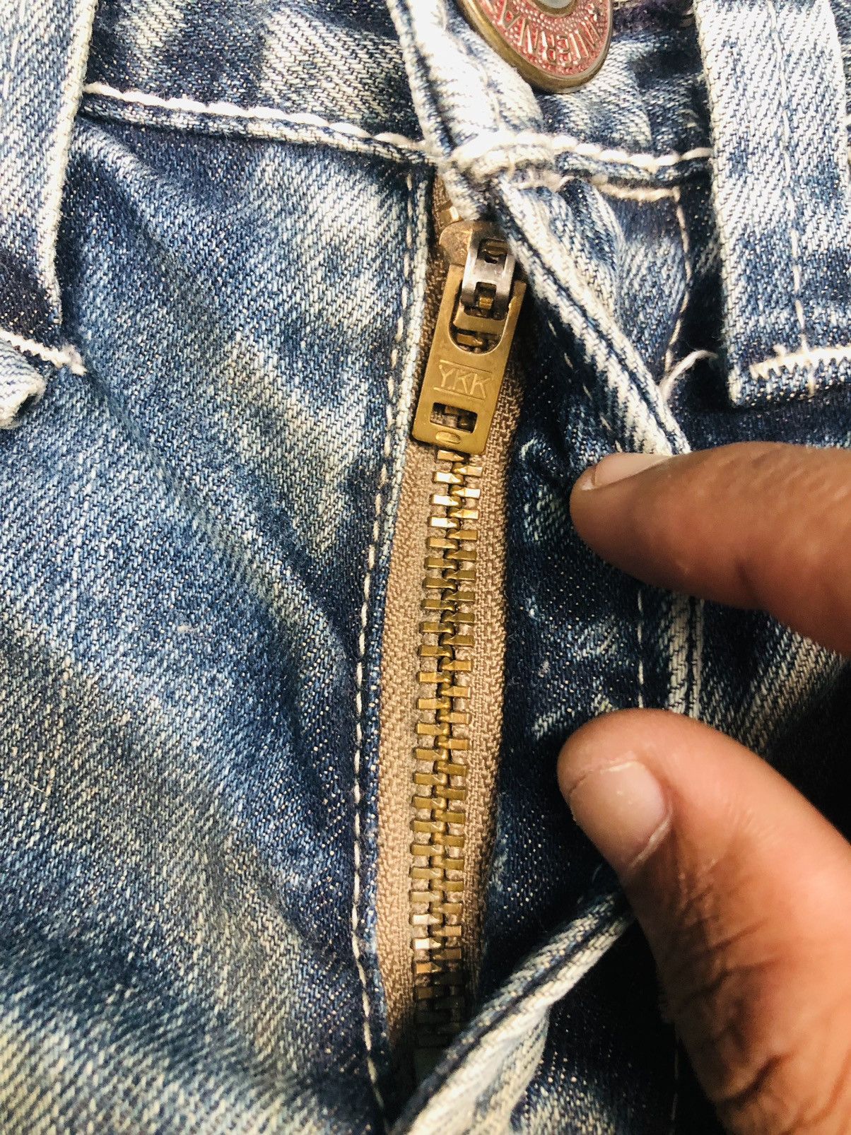 Japanese Brand BlueWay Garments W38 Flare Bootcut (37) Size US 28 / EU 44 - 8 Thumbnail