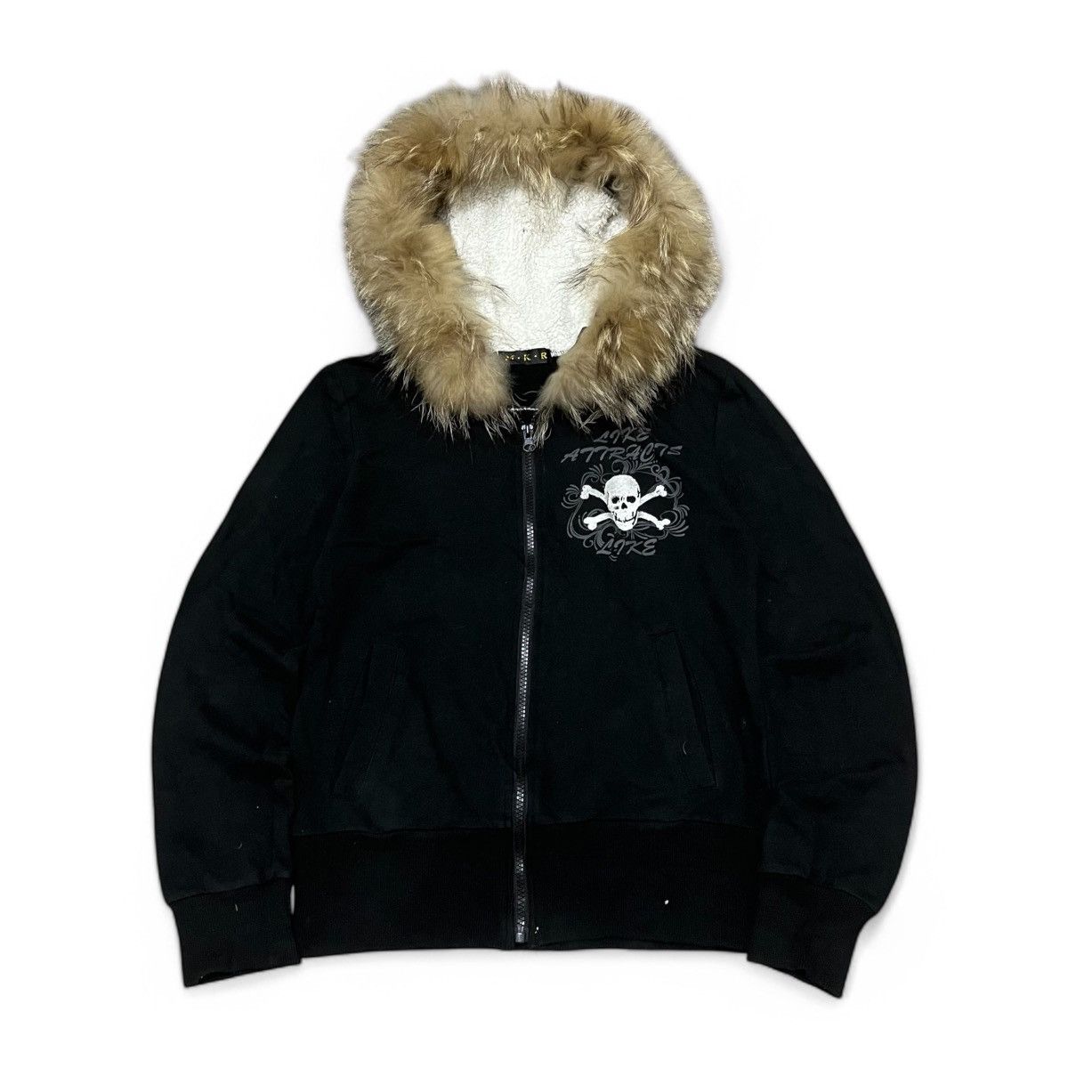 y2k 平成 archive note fur hoodie Sumleno Y2K Zip Up Hoodie Letter Print Star Graphic Grunge