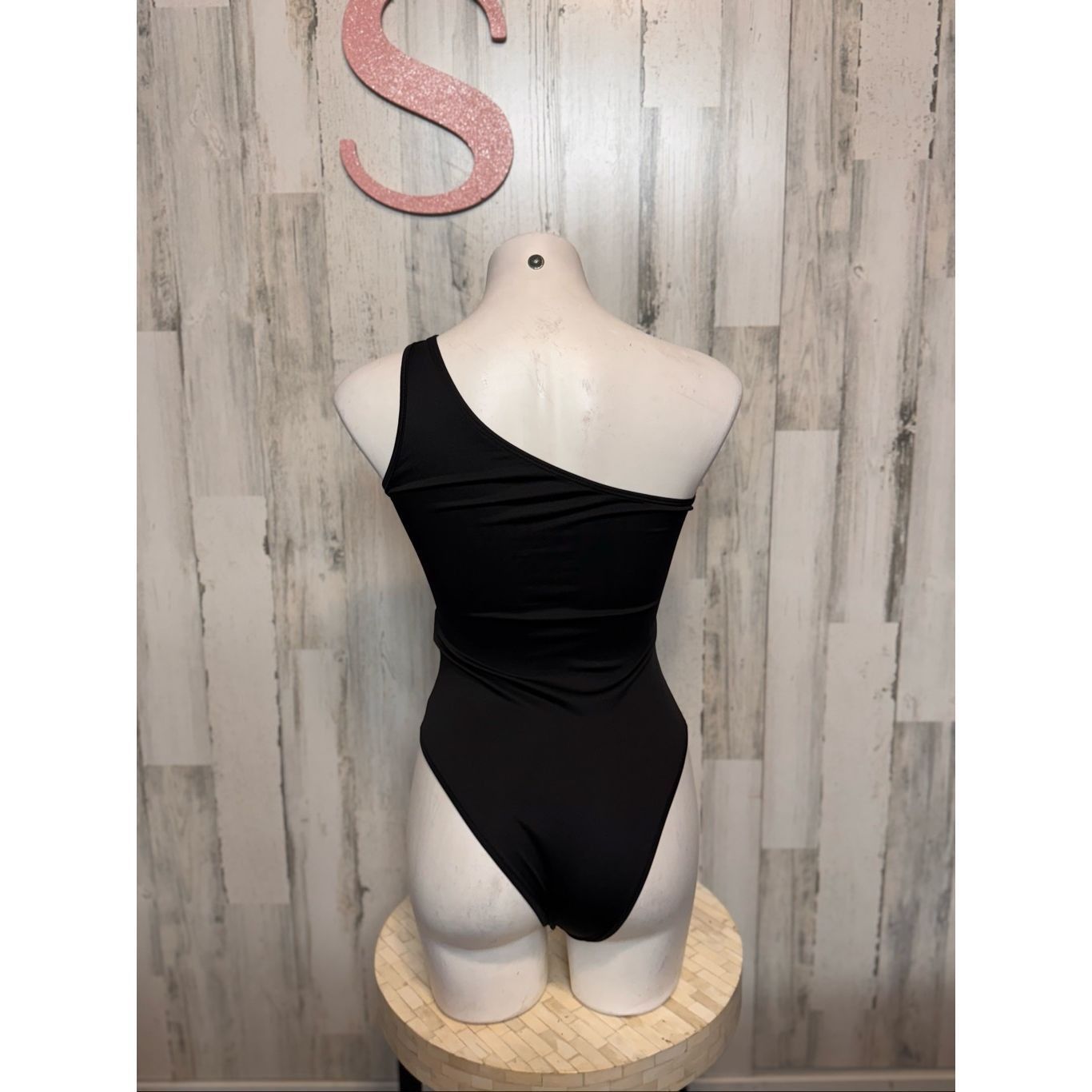 Other Black One-Shoulder Bodysuit Women’s Size S Size S / US 4 / IT 40 - 3 Thumbnail