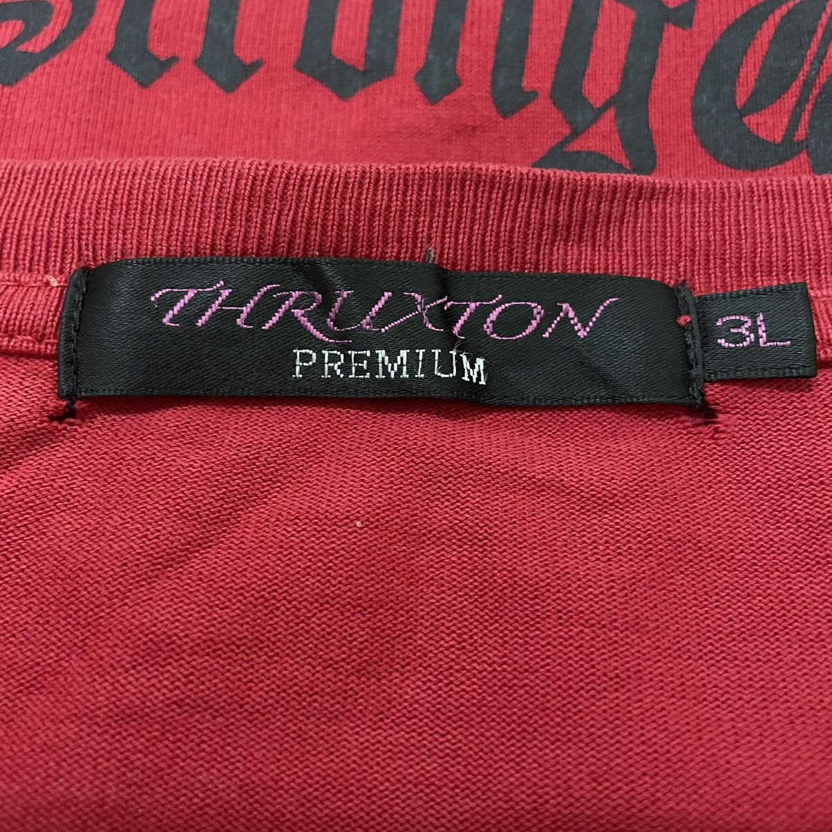If Six Was Nine 🇯🇵 THRUXTON PREMIUM SKULL LONG SLEEVE PUNK TSHIRT Size US L / EU 52-54 / 3 - 8 Thumbnail