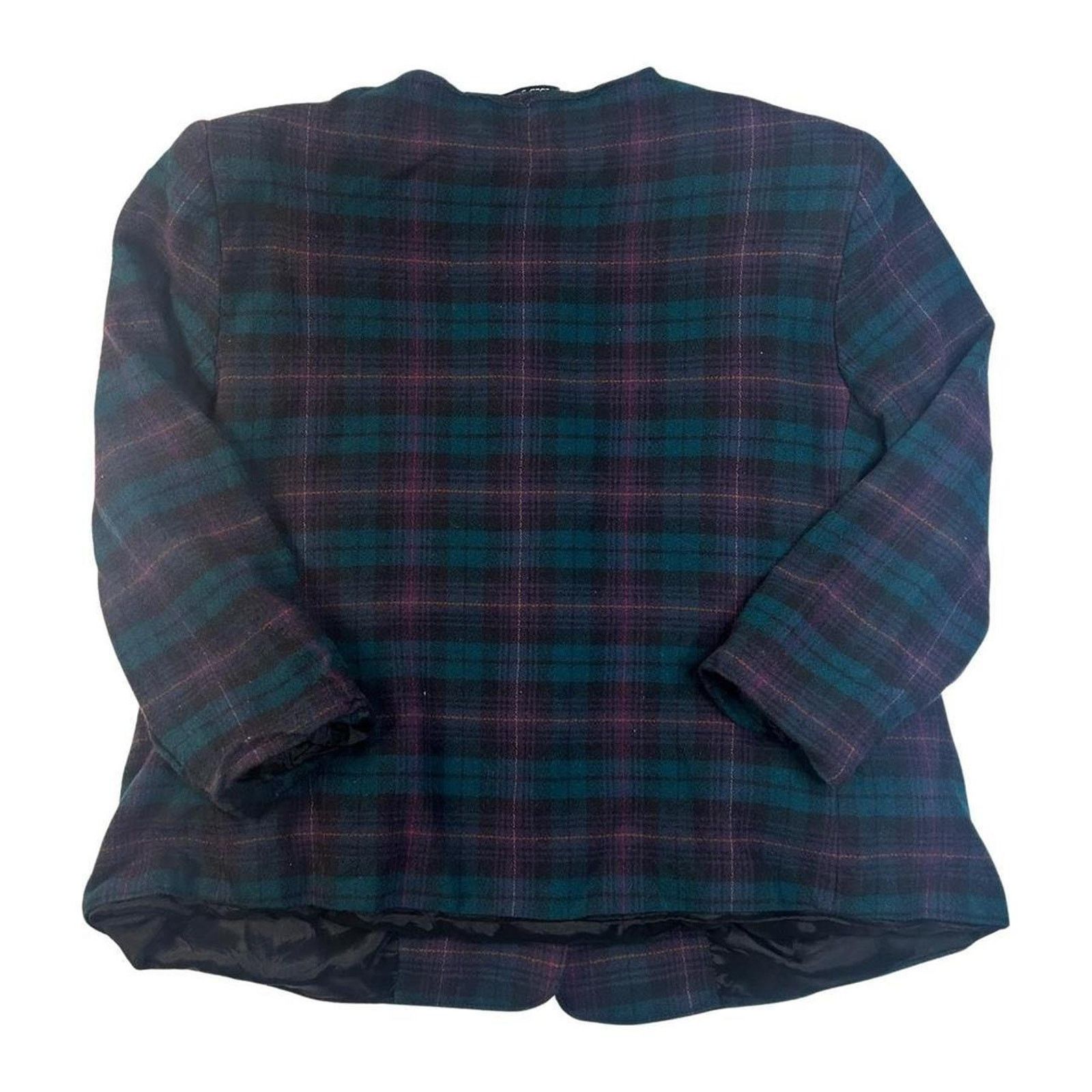 Vintage Vintage plaid blazer alfred dunner Size M / US 6-8 / IT 42-44 - 2 Thumbnail