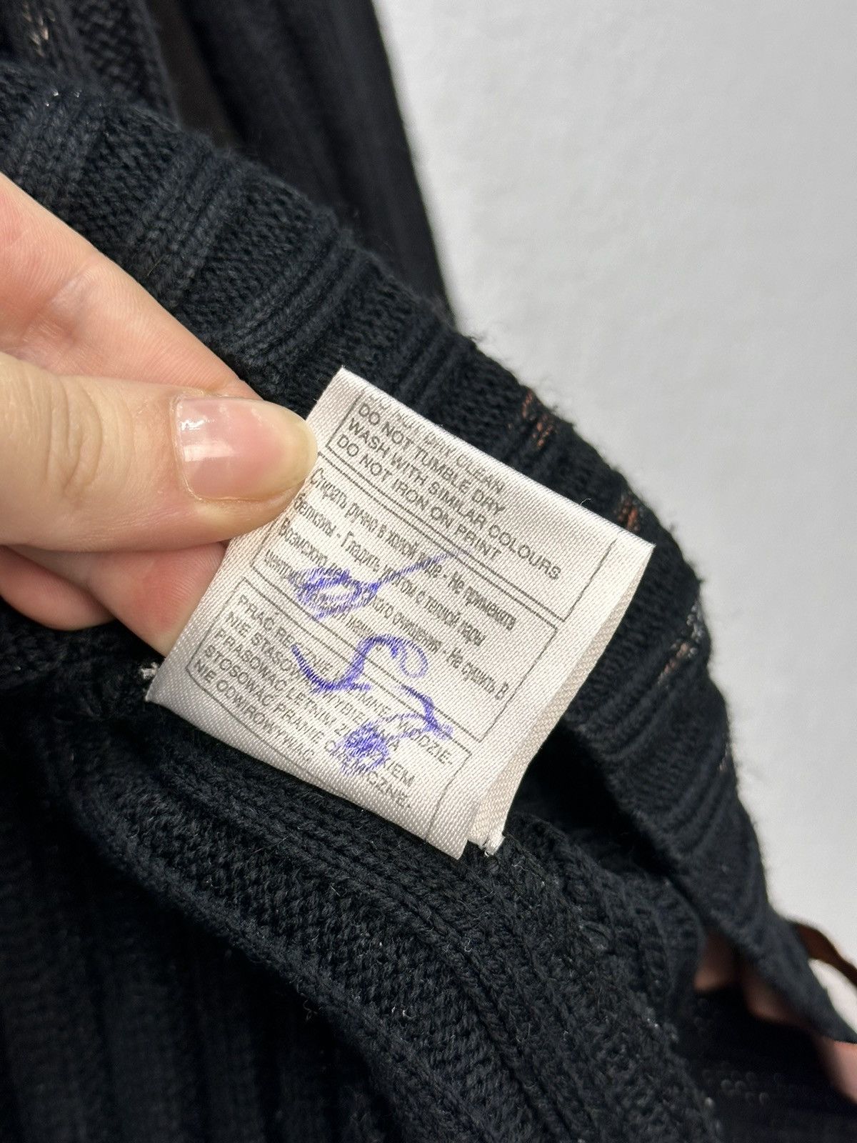 Diesel Y2k Gothic Avatngarde Sweater Distressed Margiela Japanese Size US M / EU 48-50 / 2 - 9 Thumbnail