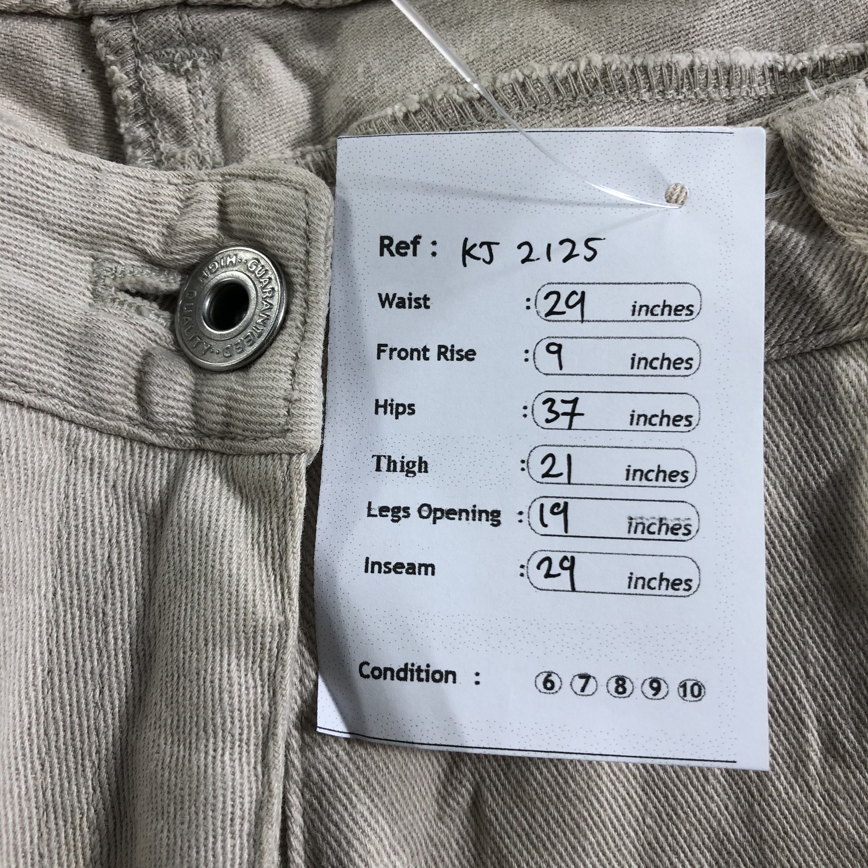 Japanese Brand Vintage Japanese Brand Flared Pants KJ2125 Size US 29 - 10 Thumbnail