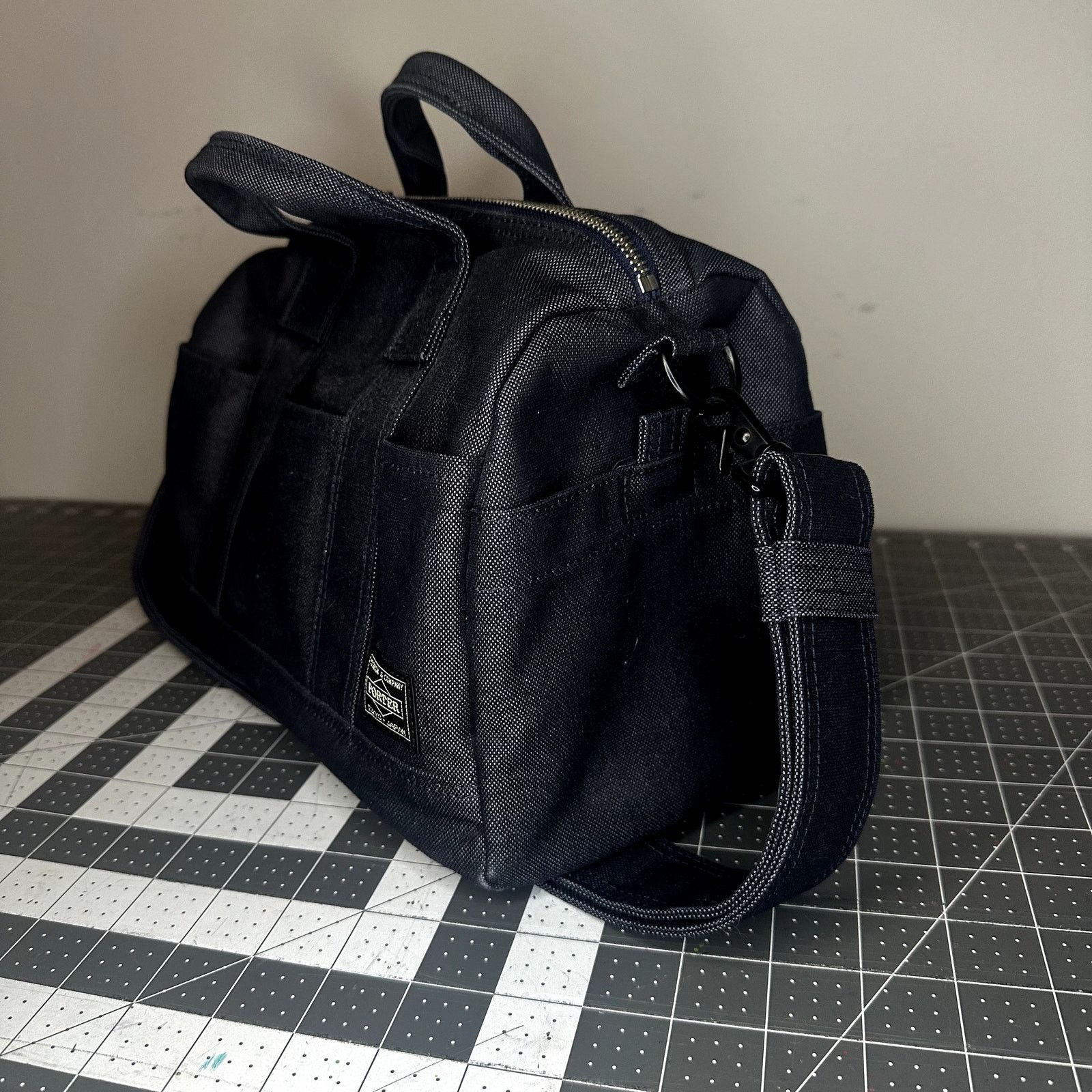 Porter Porter Yoshida & Co Navy Canvas Handbag Size ONE SIZE - 5 Thumbnail