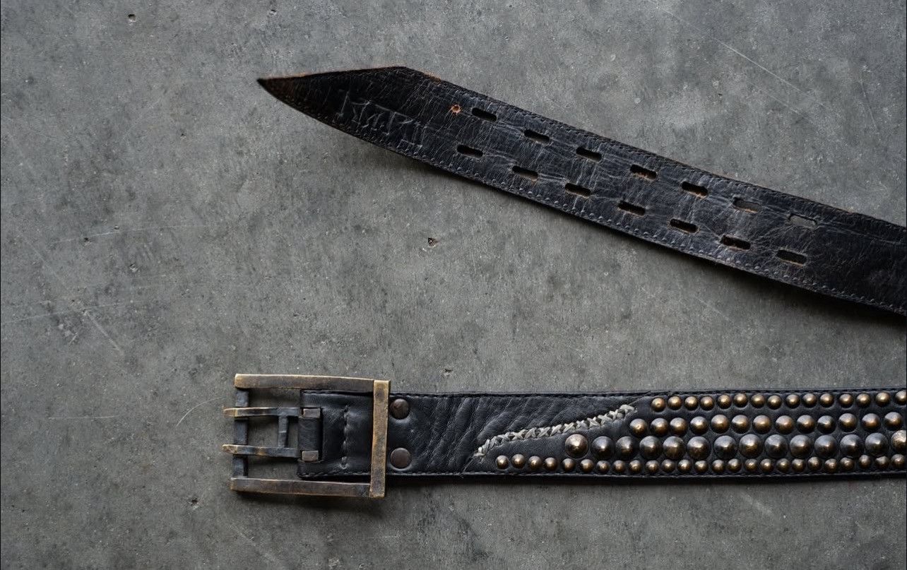 Japanese Brand × KMRii Kmrii studded belt | Grailed