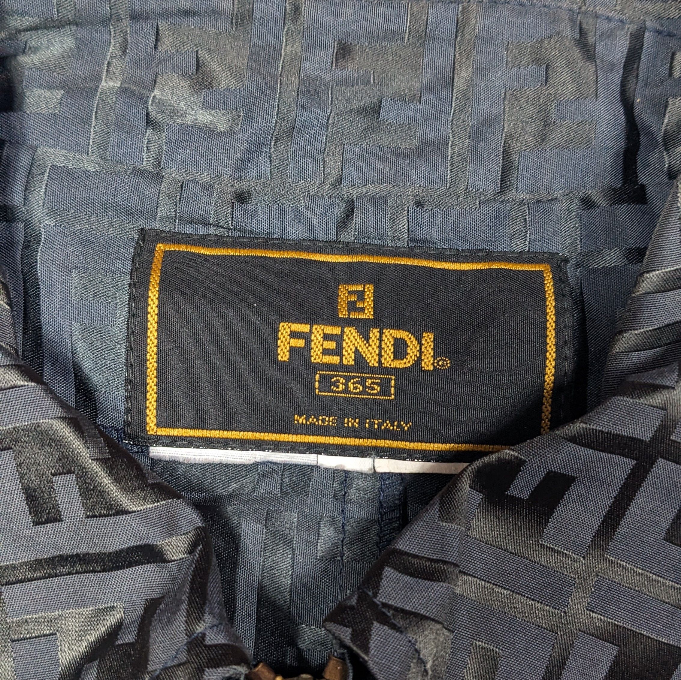 Fendi vinatge fendi monogram jacket Size US XL / EU 56 / 4 - 4 Thumbnail