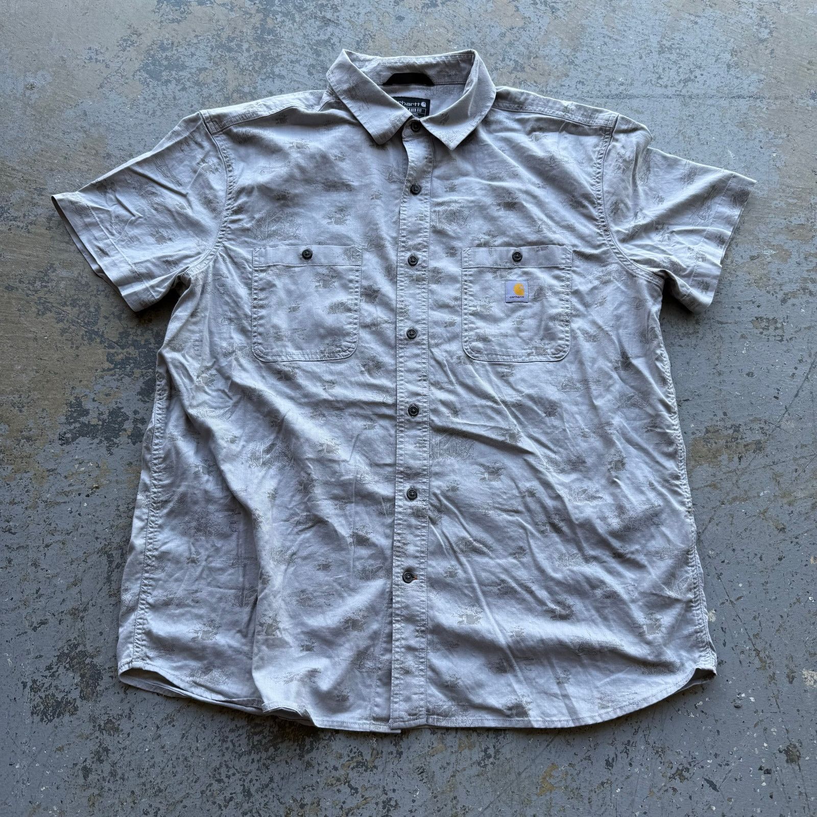 Carhartt Carhartt Patterned Button Up XL Size US XL / EU 56 / 4 - 1 Thumbnail
