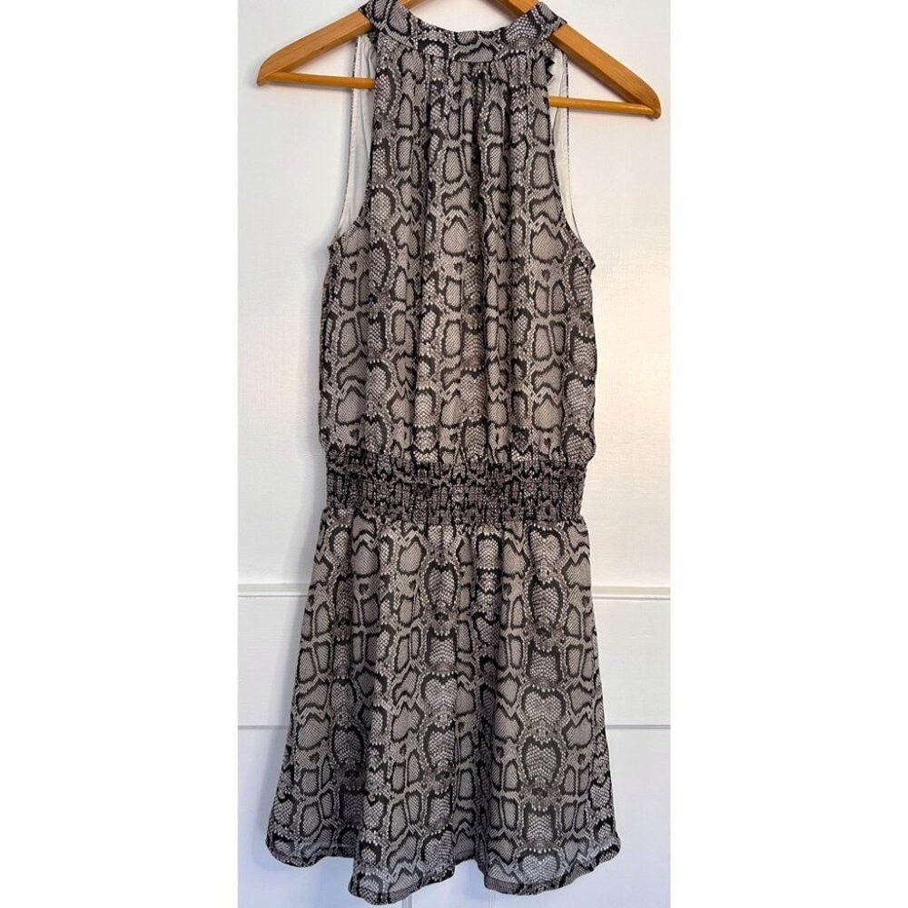 Other Stella and Dot You do You Snakeskin Dress in Black and Grey Size S / US 4 / IT 40 - 1 Thumbnail