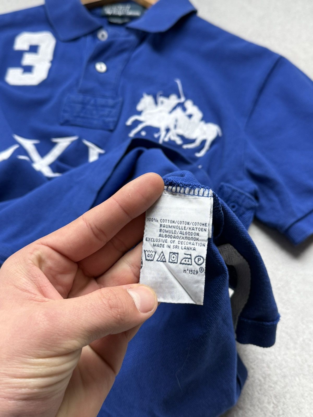 Polo Ralph Lauren Vintage Polo Ralph Lauren Polo LXVII #3 Shirt Rugby Big Pony Size US S / EU 44-46 / 1 - 7 Thumbnail