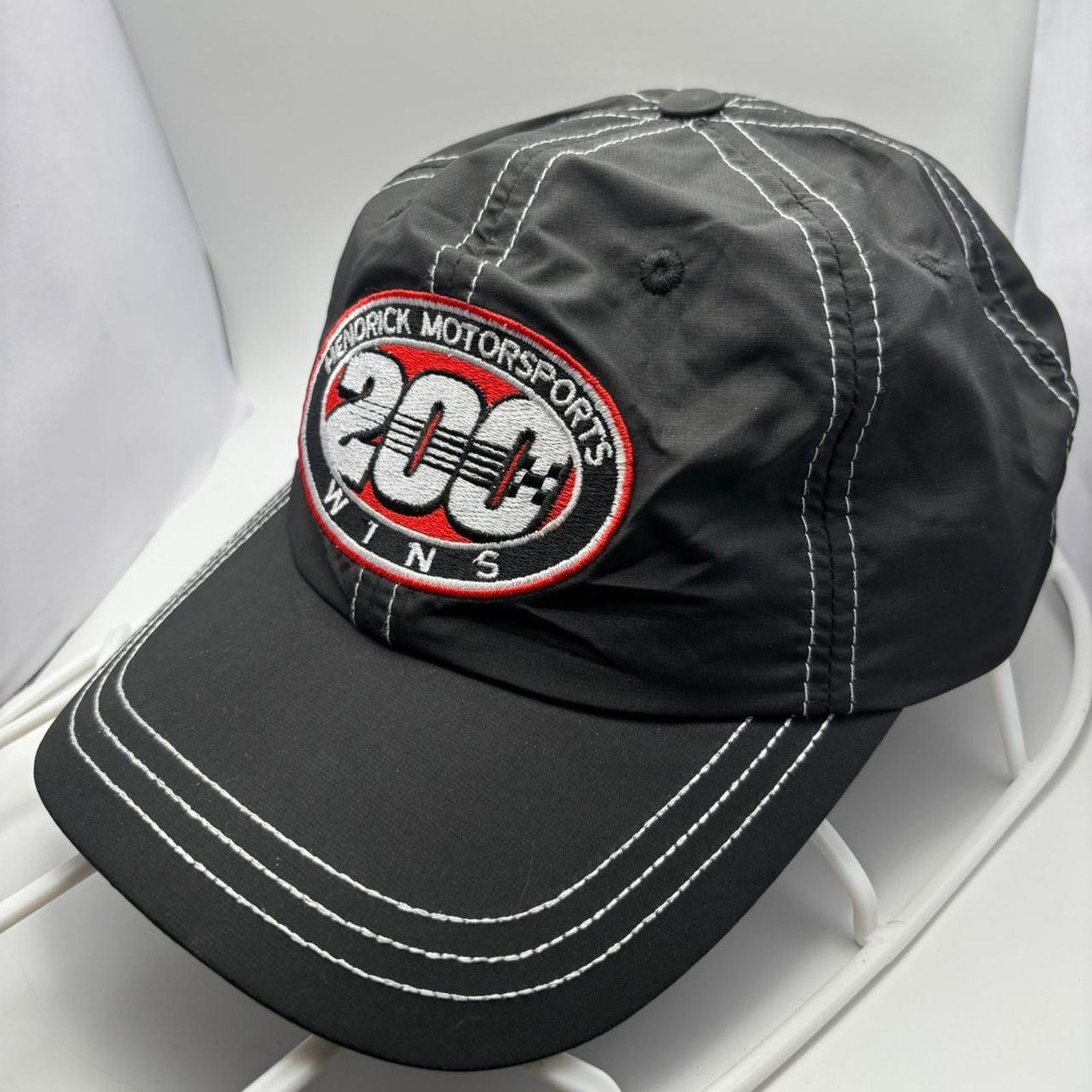Other Mens red black racing hat Size ONE SIZE - 2 Thumbnail