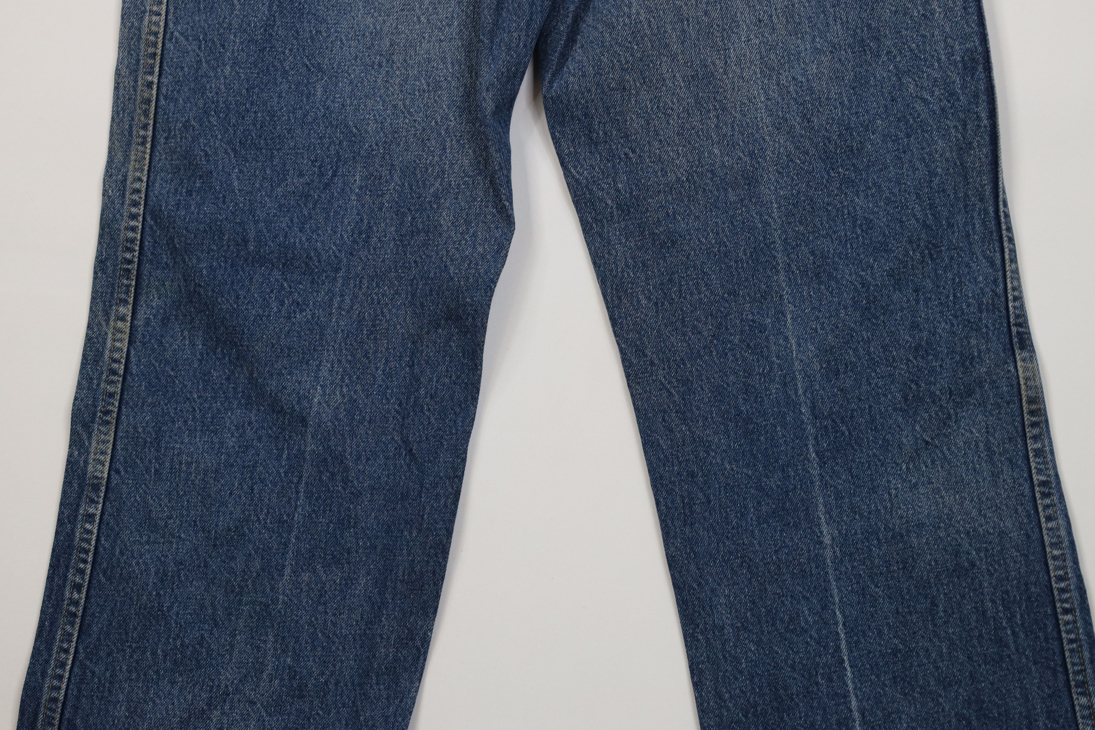 Vintage Vintage 70s Streetwear Flared Wide Leg Denim Jeans USA Size US 34 / EU 50 - 13 Thumbnail