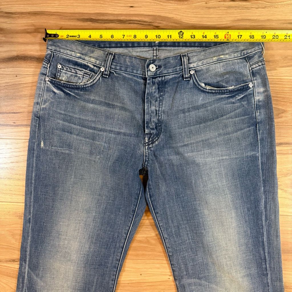 7 For All Mankind 7 For All Mankind Men’s Jeans 38x33.5 Straight Leg USA Size US 38 / EU 54 - 3 Thumbnail