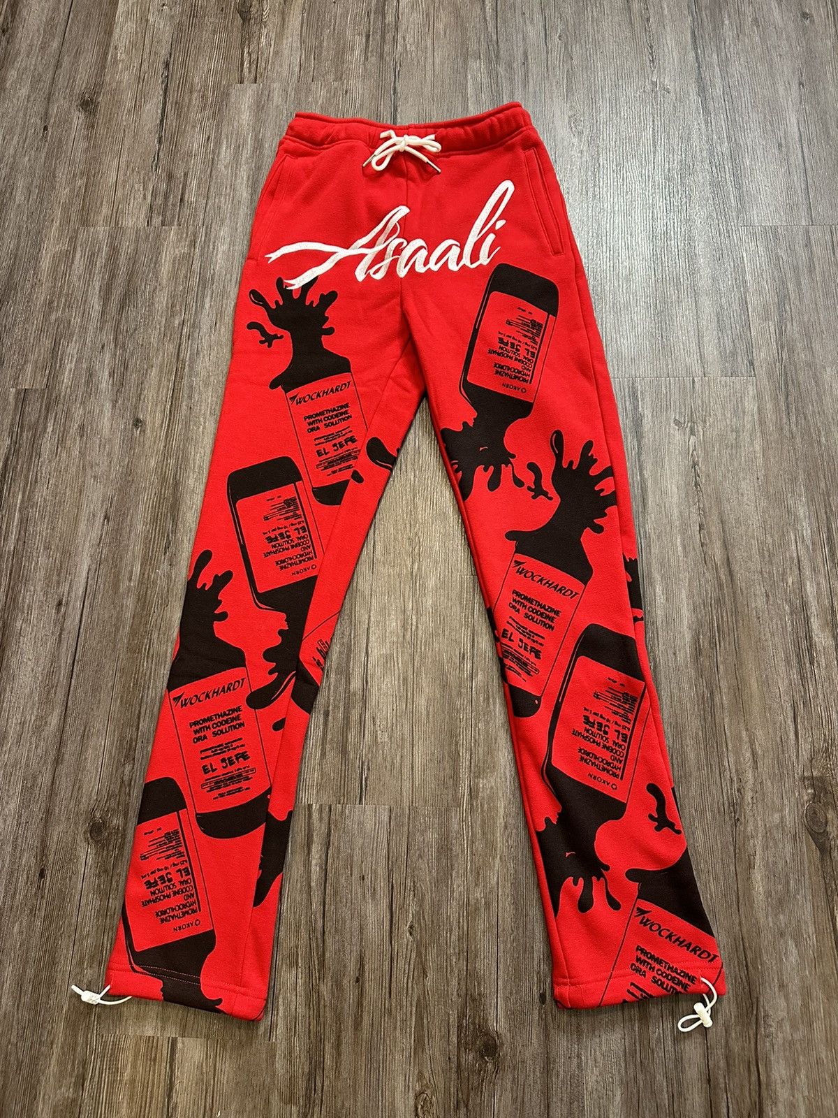 Designer × Streetwear ?Asaali? x Wok N Red Wockhardt Sweatpants 
