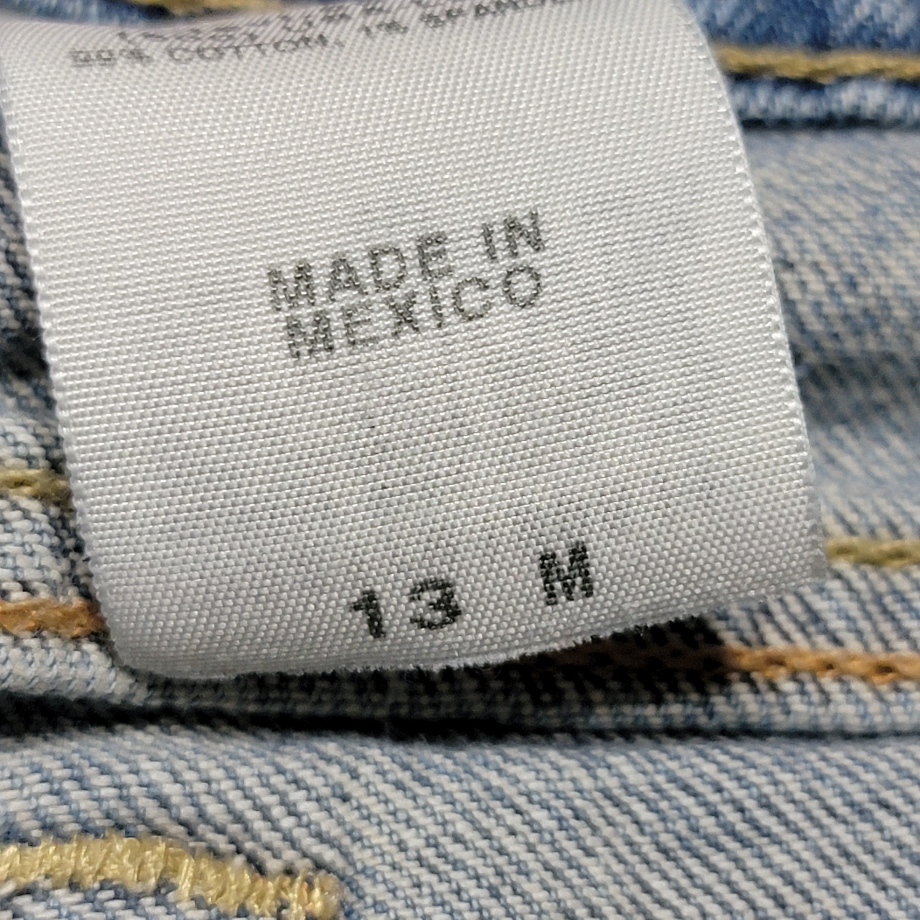 Levi's Levi's Too Super Low Flare Denim Jeans 524 - Size 13 M Size 34" / US 12 / IT 48 - 6 Thumbnail