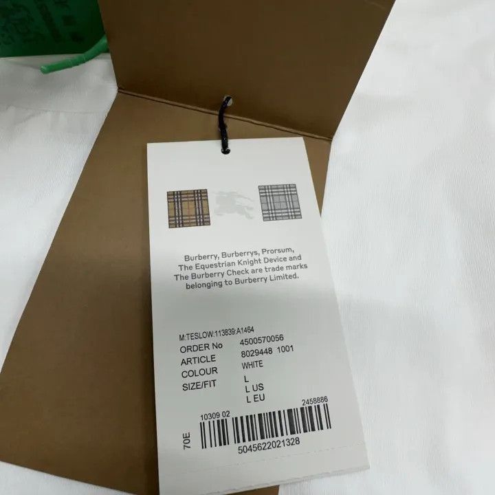 Burberry Burberry Burberry Logo Print Casual T-Shirt for Men-2507 Size US L / EU 52-54 / 3 - 7 Thumbnail
