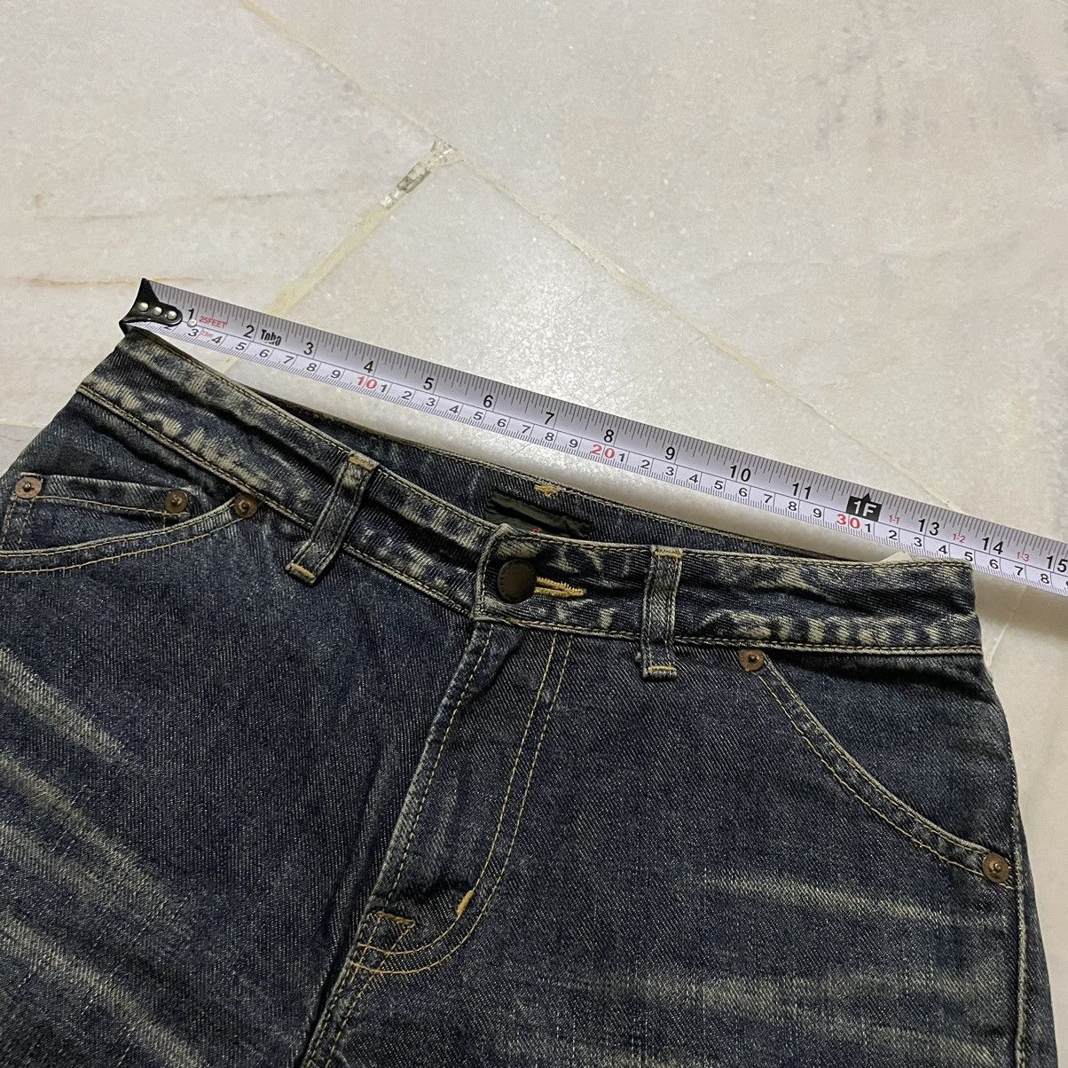 If Six Was Nine ORIGINAL RUSTY FADED DENIM D'UN À DIX JEANS (28×40) Size US 28 / EU 44 - 10 Thumbnail