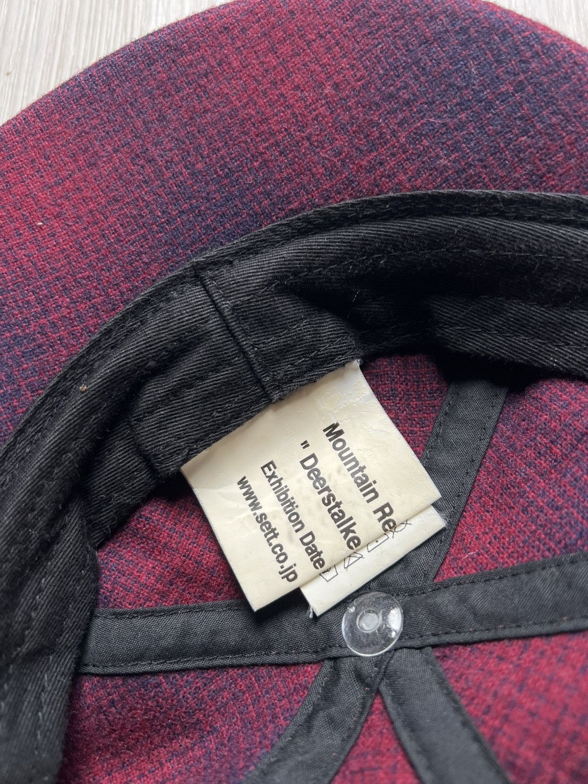 General Research Mountain Research Red Plaid Wool Hunting Hat Size ONE SIZE - 5 Thumbnail